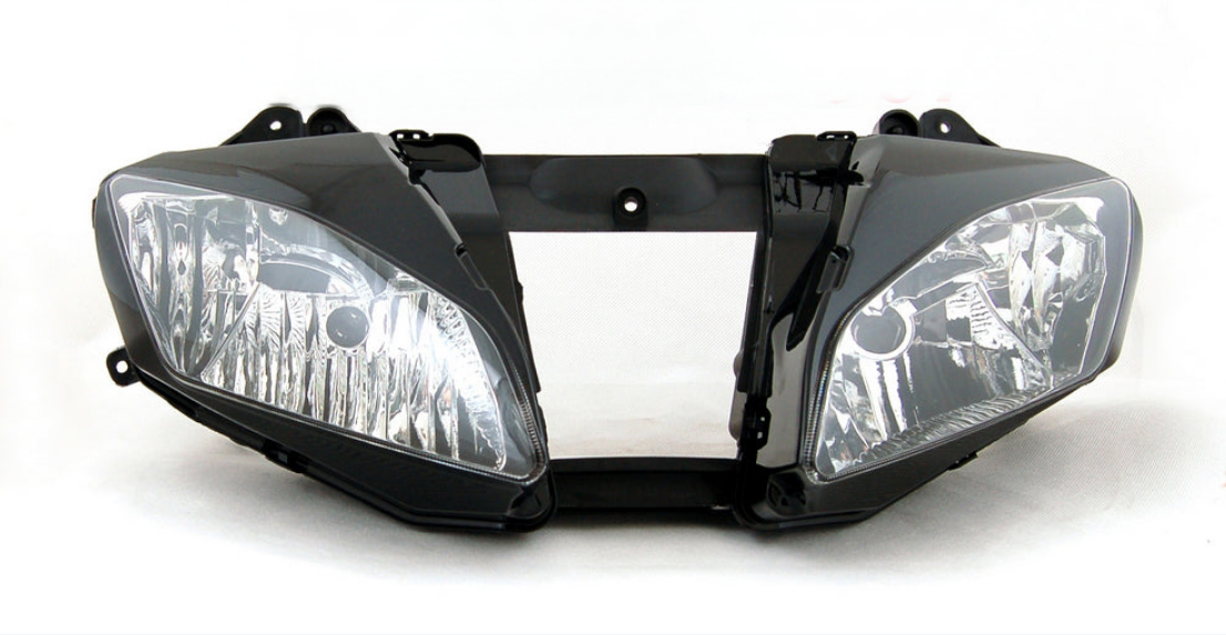 2006-2007 Yamaha R6 Motorcycle Headlight Assembly clear Generic
