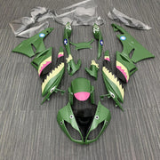 2009-2012 Kawasaki ZX6R 636 Fairing Kit Bodywork Plastic ABS