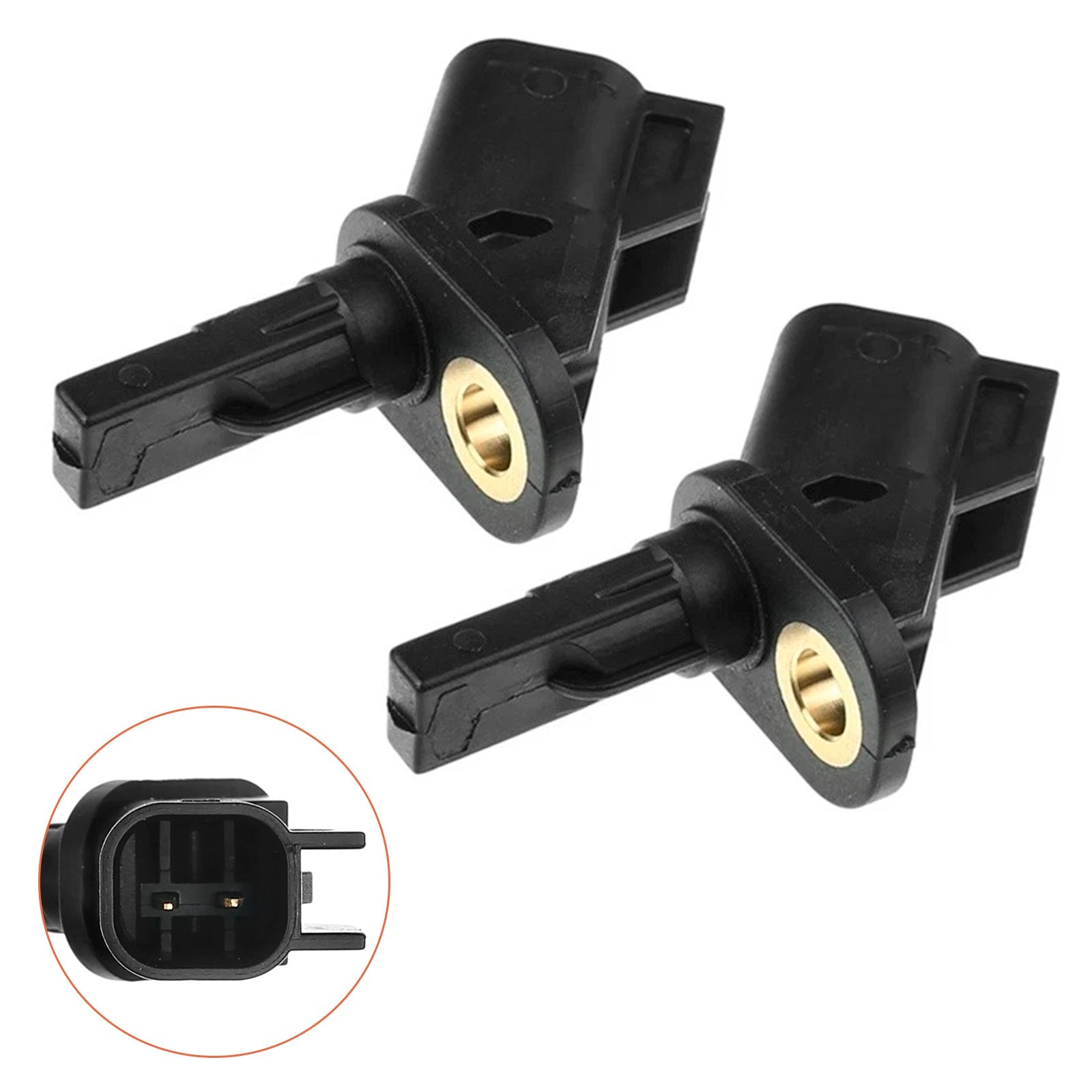 2*Front Left & Right ABS Speed Sensor For Ford Focus 2012-2018