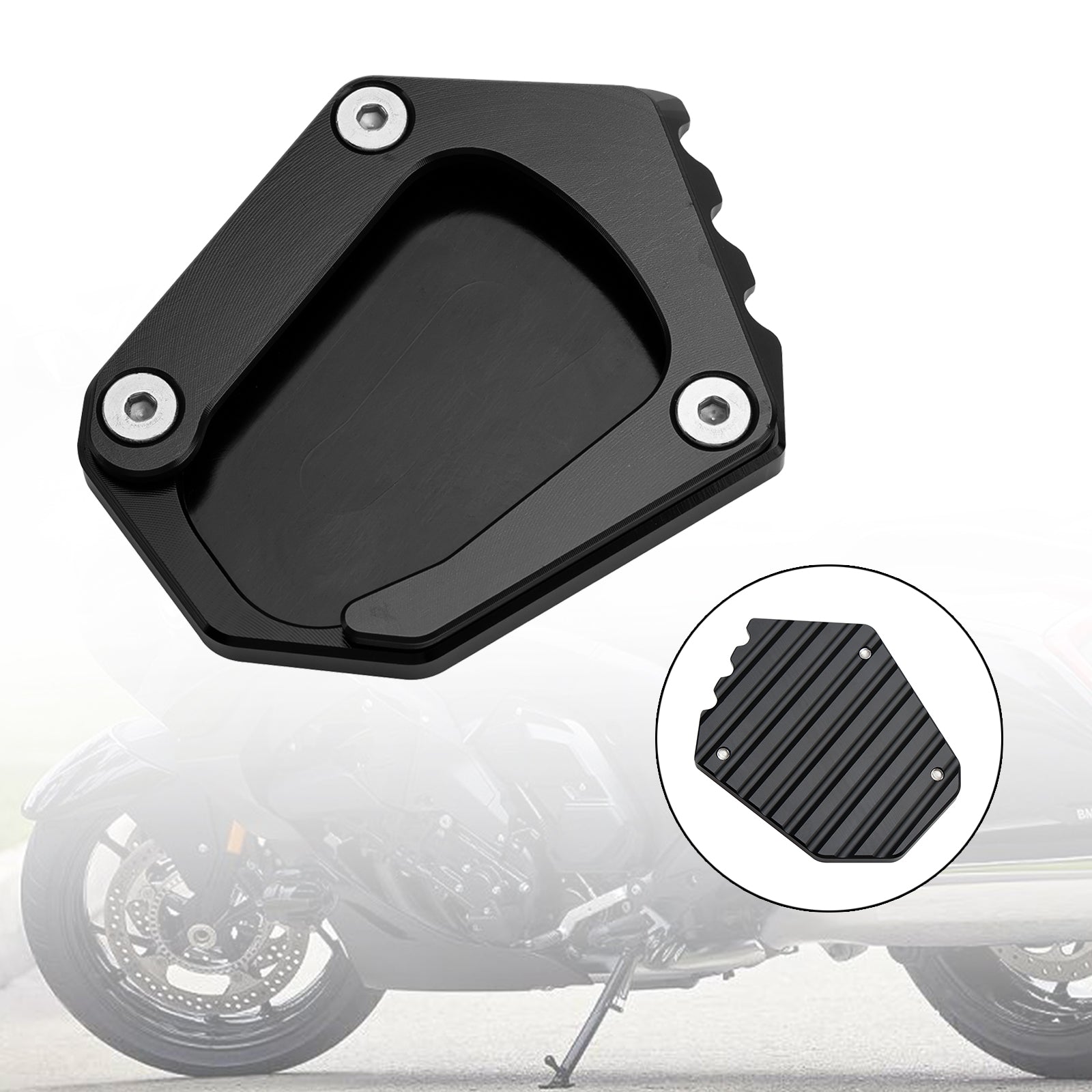 2016-2022 BMW K1600 Kickstand Enlarge Plate Pad