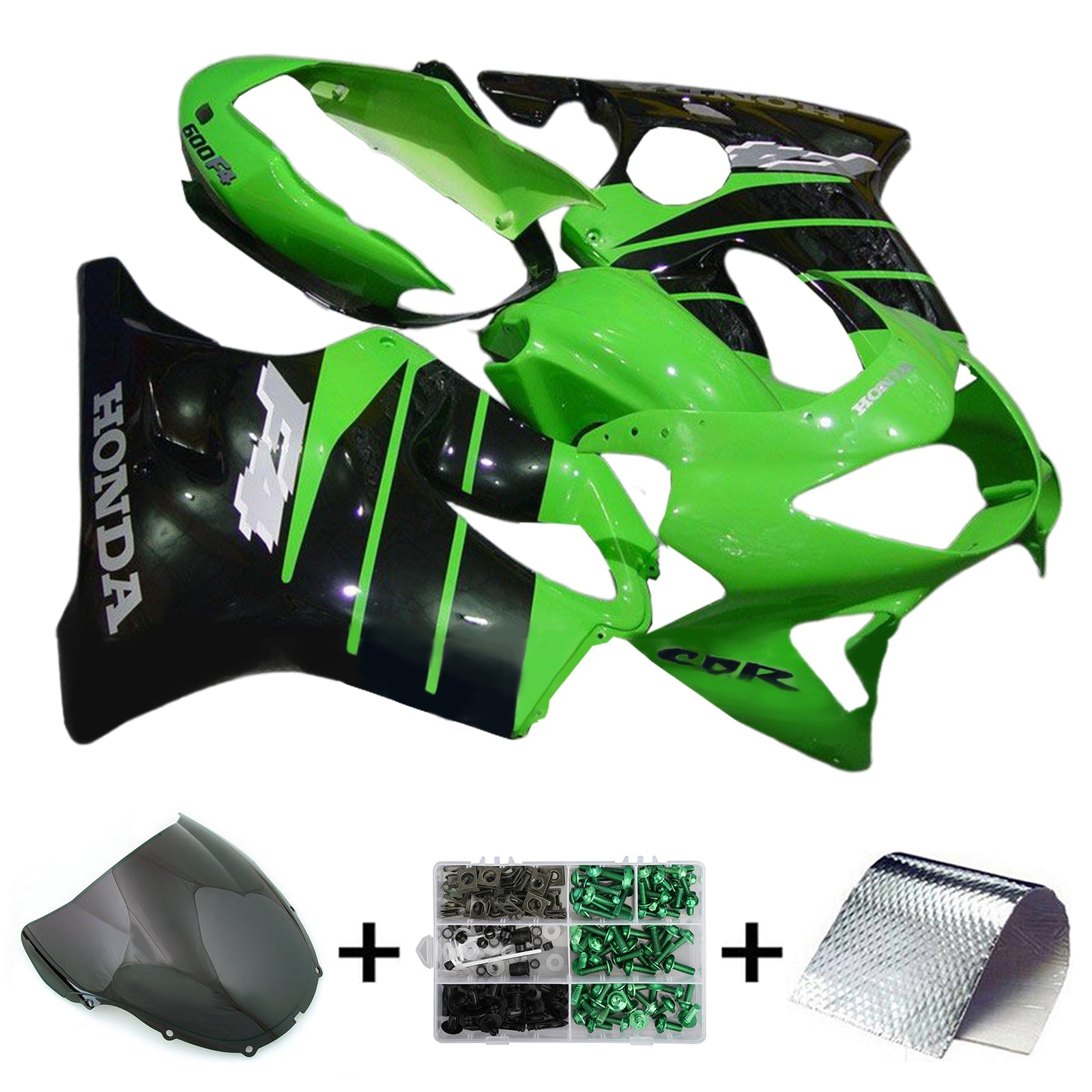 1999-2000 Honda CBR600 F4 Injection Fairing Kit Bodywork Plastic ABS
