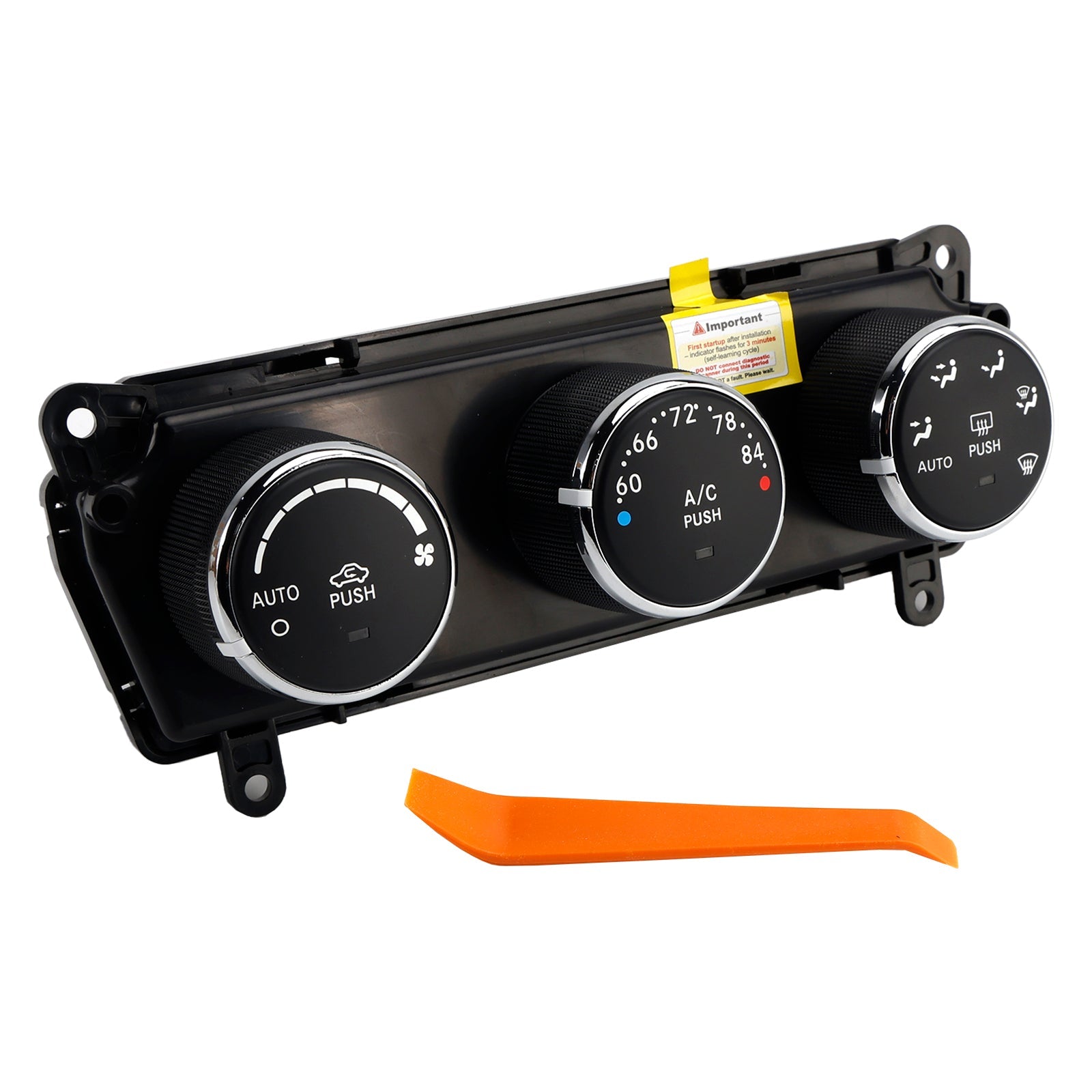 2011-2013 Jeep Wrangler AC Heater Climate Control Panel Module 55111170AD