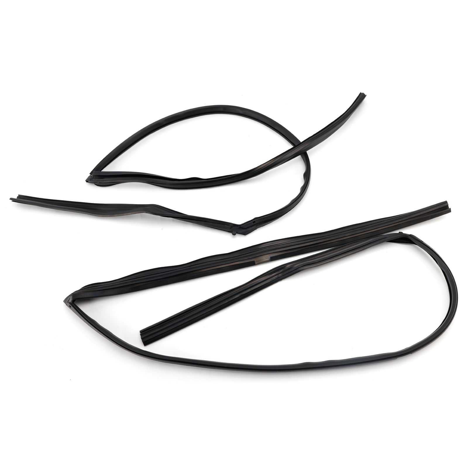 1996-2000 HONDA CIVIC EK4 EK9 2D 3D 2PCS Front Door Glass Run Channel
