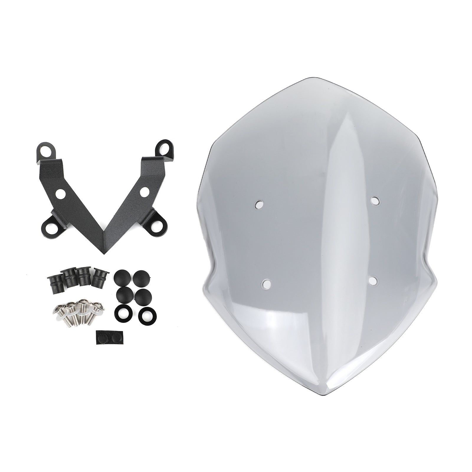 2019-2020 Kawasaki Z125 ABS 4mm Motorcycle Windscreen Screen Windshield Generic