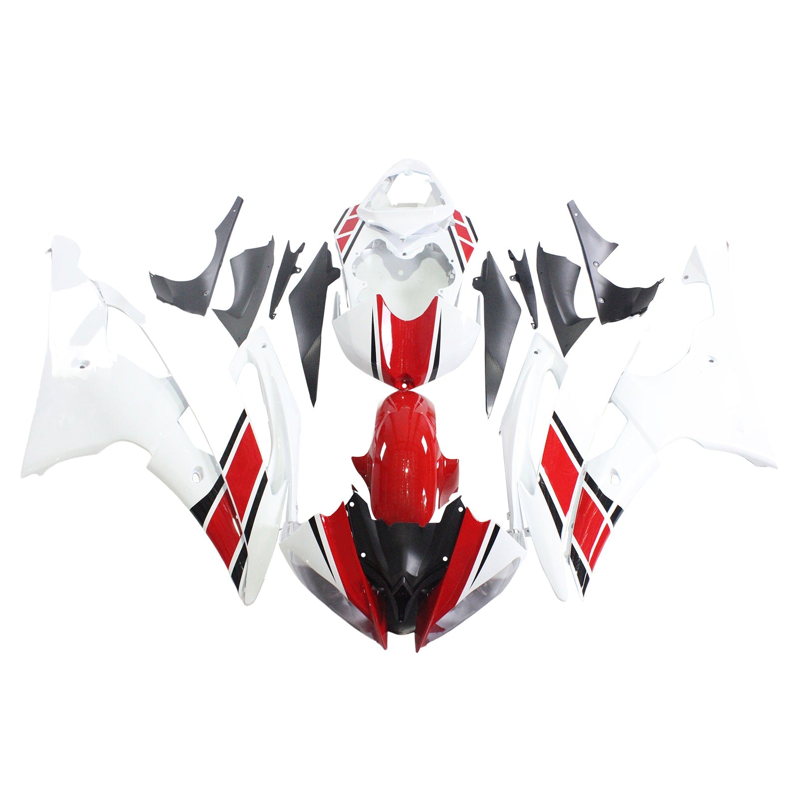 Injection Fairing Kit Bodywork Plastic ABS fit For Yamaha YZF 600 R6 2008-2016