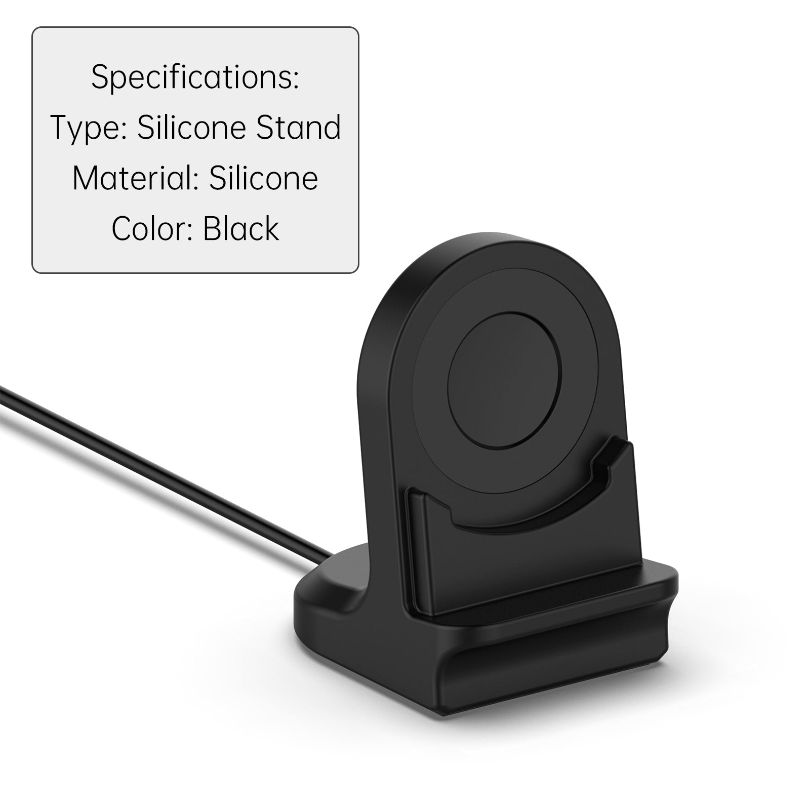 CSilicone Stand Watch Base Stand Replacement For Huawei GT Runner/GT3/3/GT2 PRO