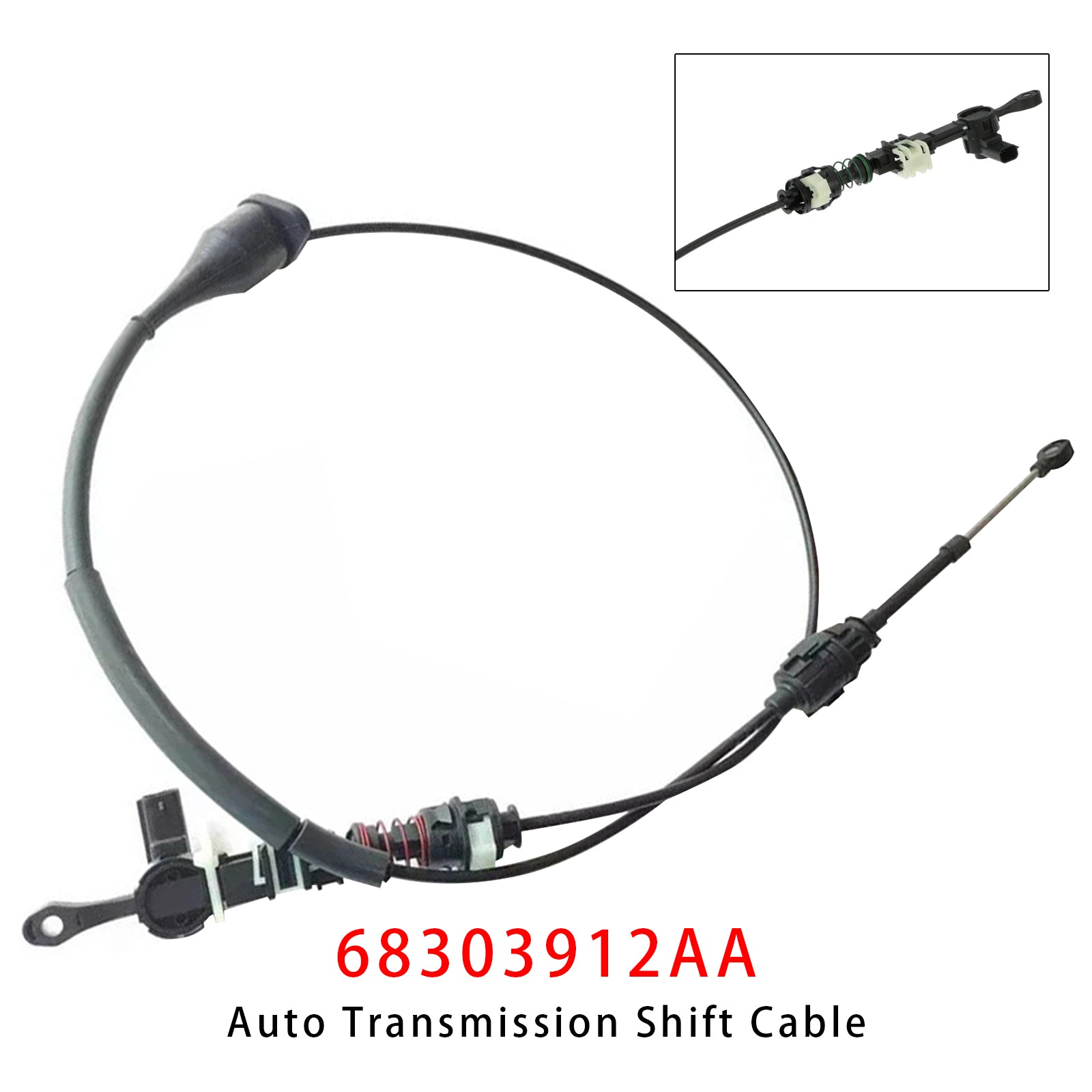 Auto Transmission Shift Control Cable 68303912AA For Dodge Durango 2004-2005