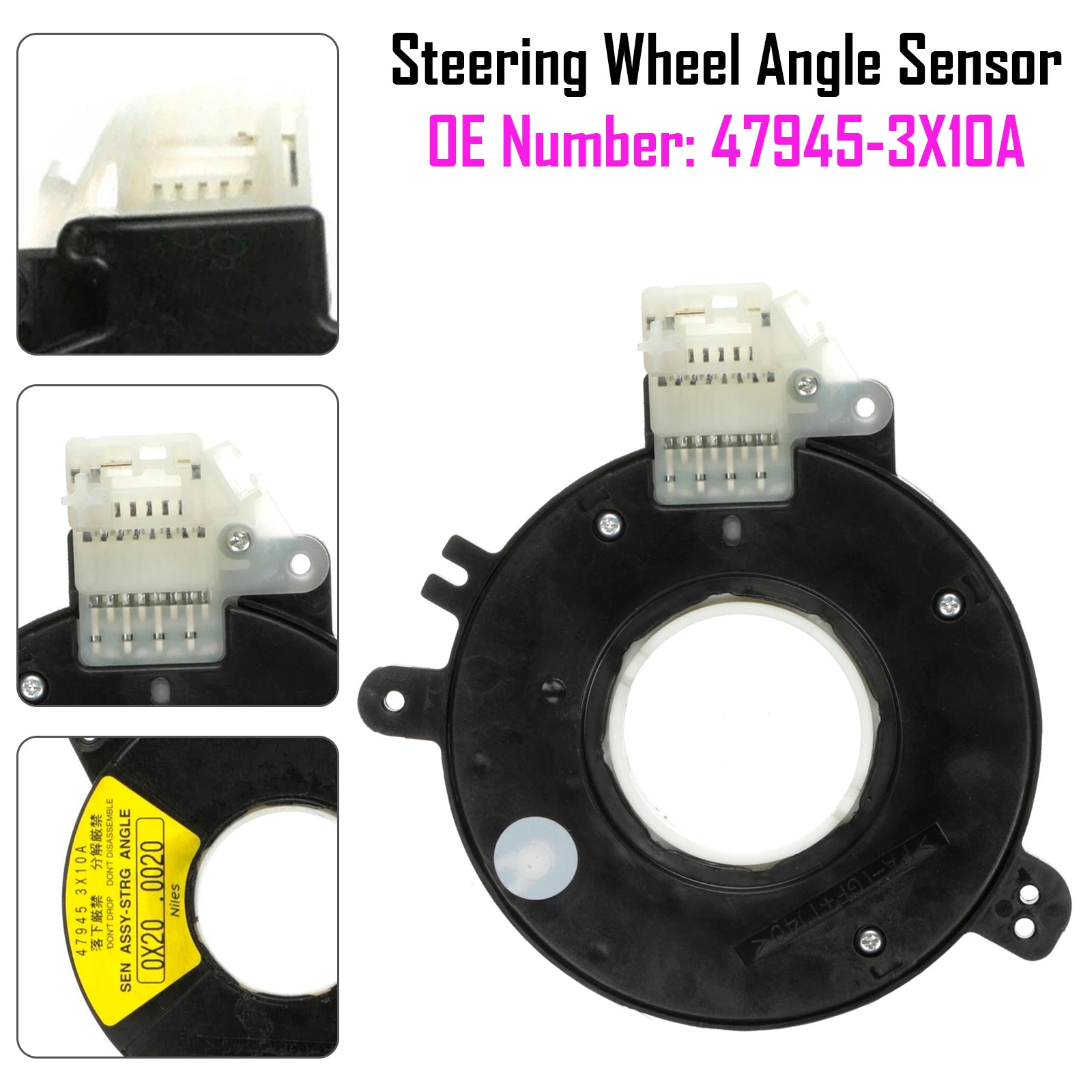 2011-2012 Nissan Xterra PRO-4X, S, X 4.0L V6 Steering Wheel Angle Sensor 47945-3X10A
