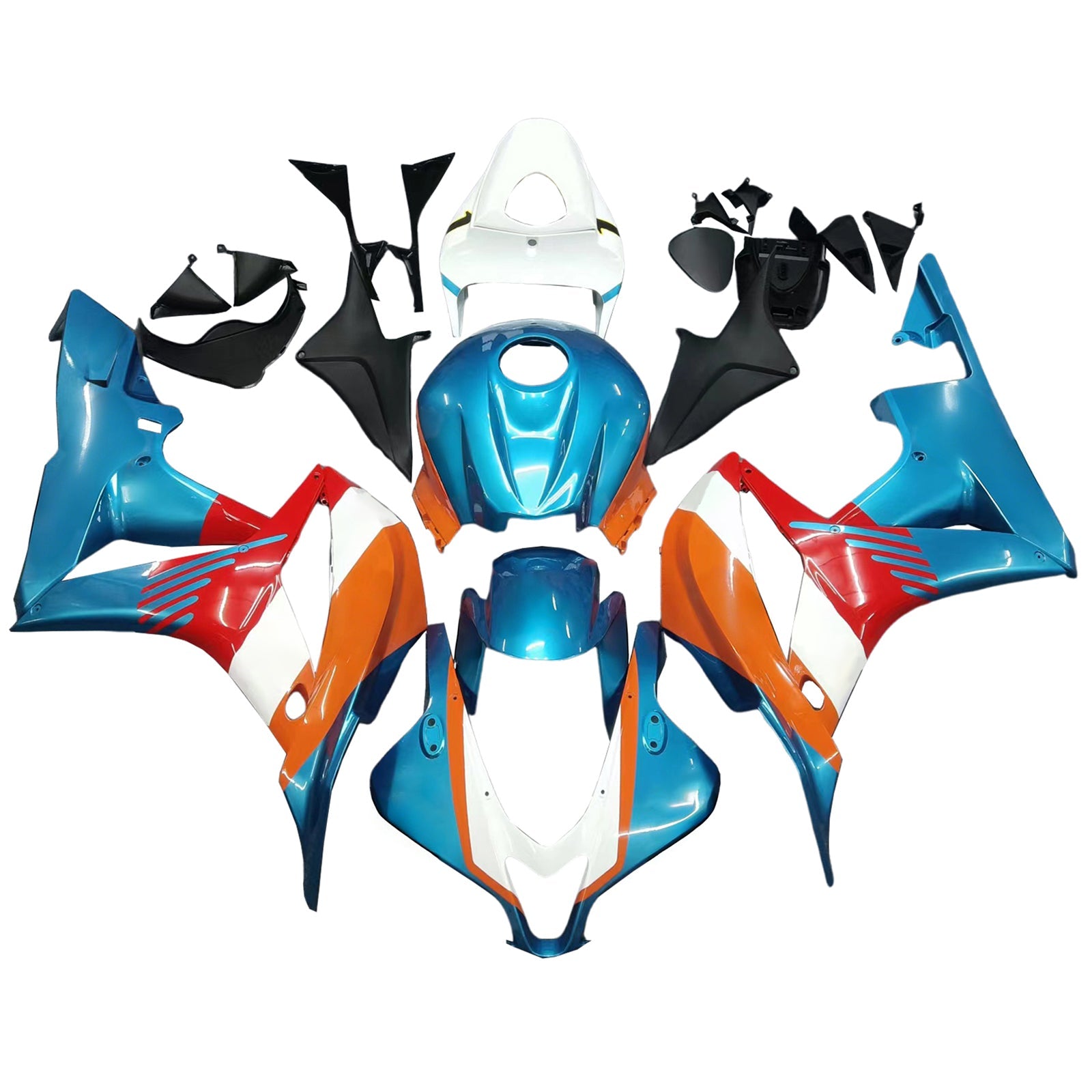 Injection Fairing Kit Bodywork Plastic ABS For Honda CBR600RR 2007-2008 F5
