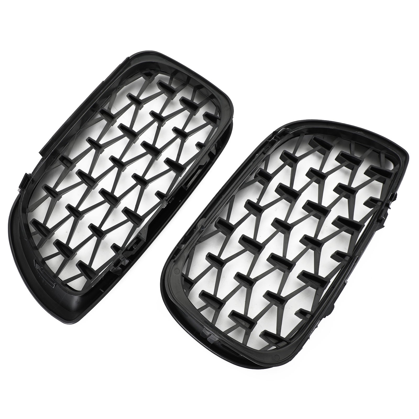2002-2005 BMW E46 Saloon/Touring Facelift 4Dr Diamond Style Front Grille Black&Chrome/Chrome/Black Generic