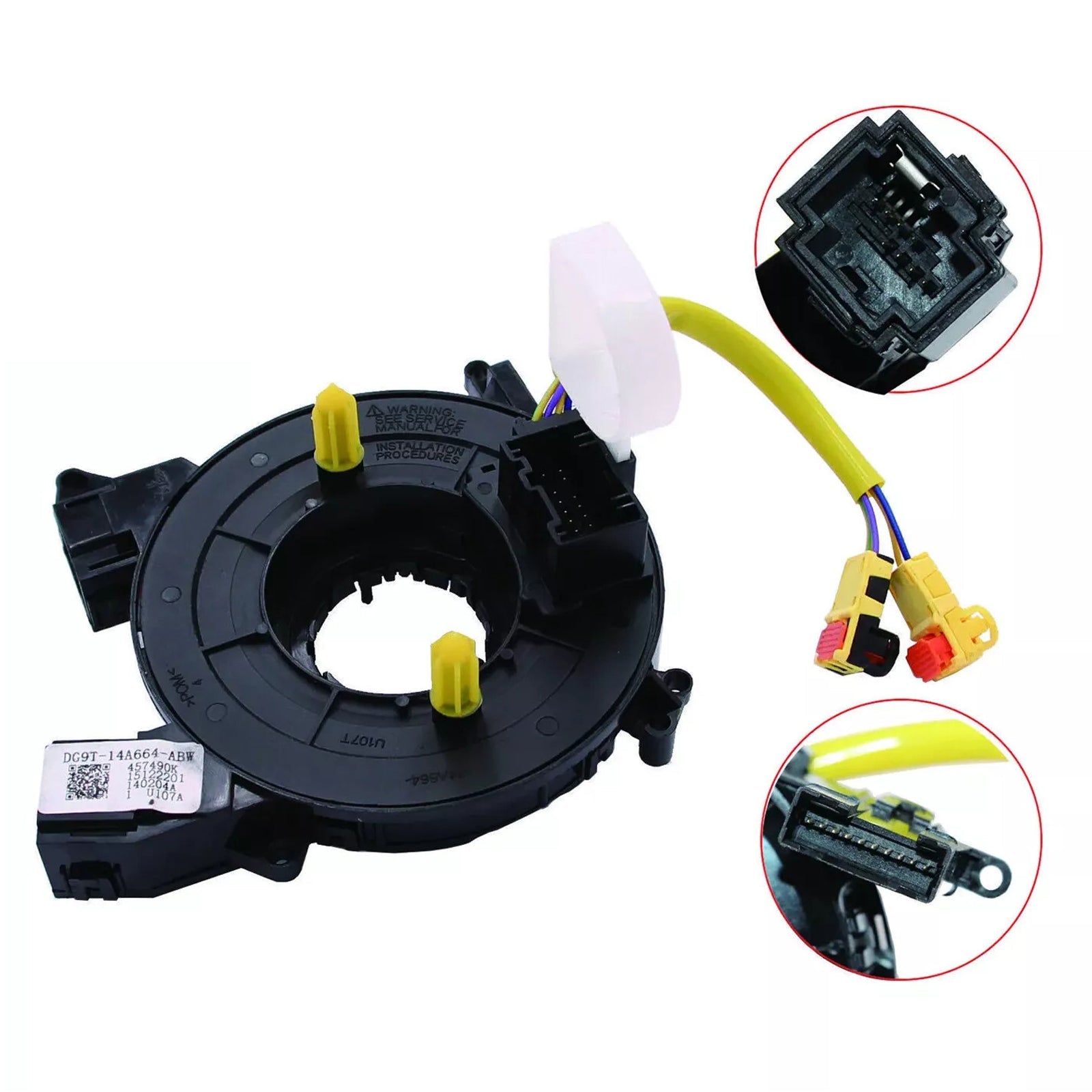 2015-2019 LINCOLN MKC Steering Wheel Clock Spring DG9Z14A664A EG9Z14A664H 525204