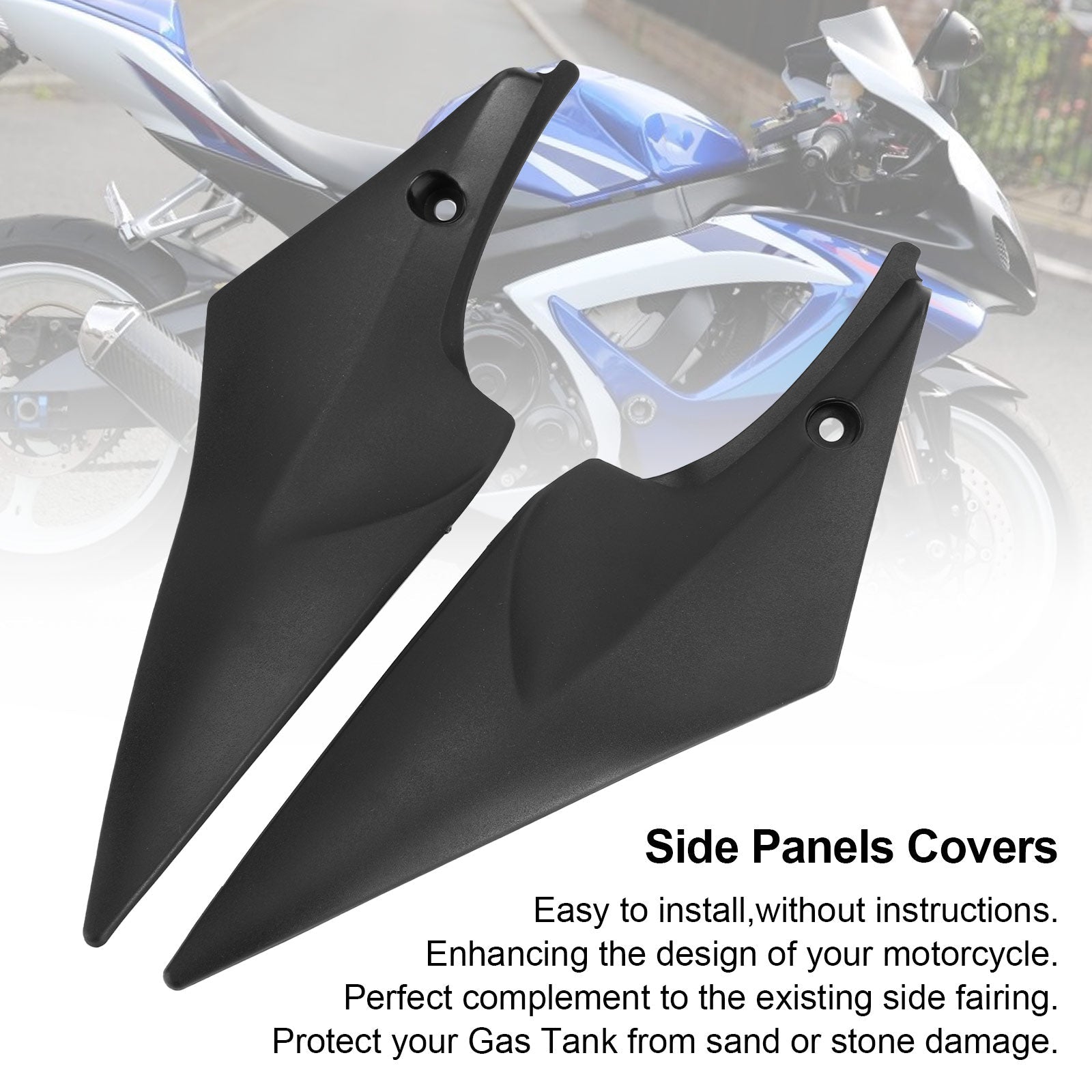 2006-2007 Suzuki GSXR 600/750 K6 Gas Tank Side Trim Cover Panel Fairing Cowl