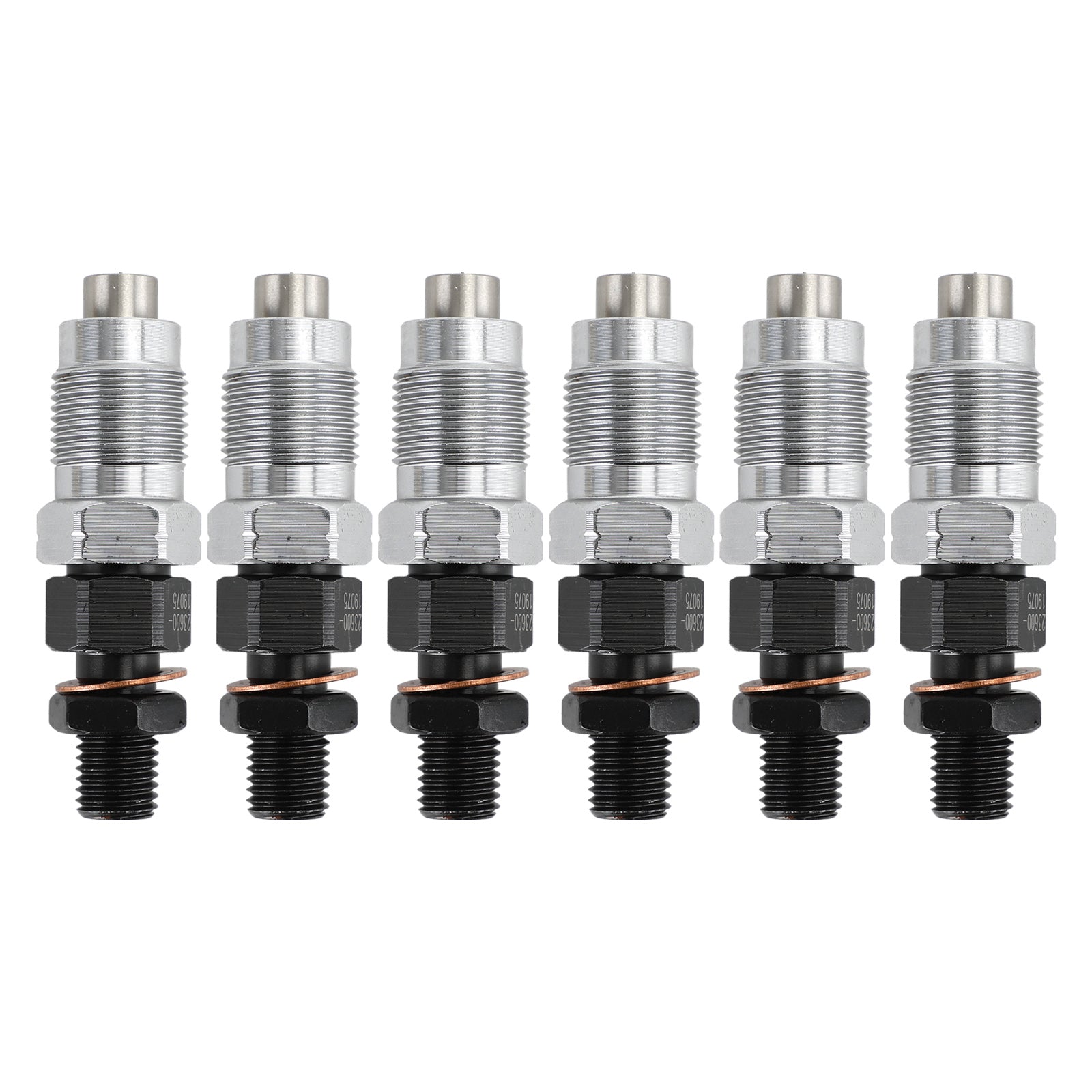 1990-2007 Toyota HZJ105 HZJ75 HZJ78 HZJ79 6PCS Fuel Injectors 23600-19075 Fedex Express