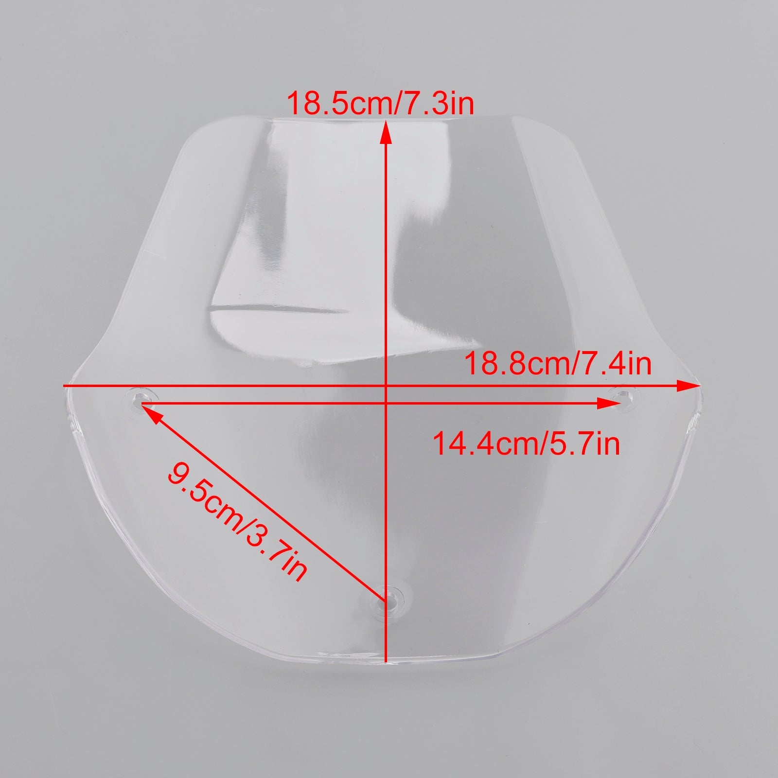 Windshield WindScreen + Bracket fit for Suzuki GSX-8S 2023-2024