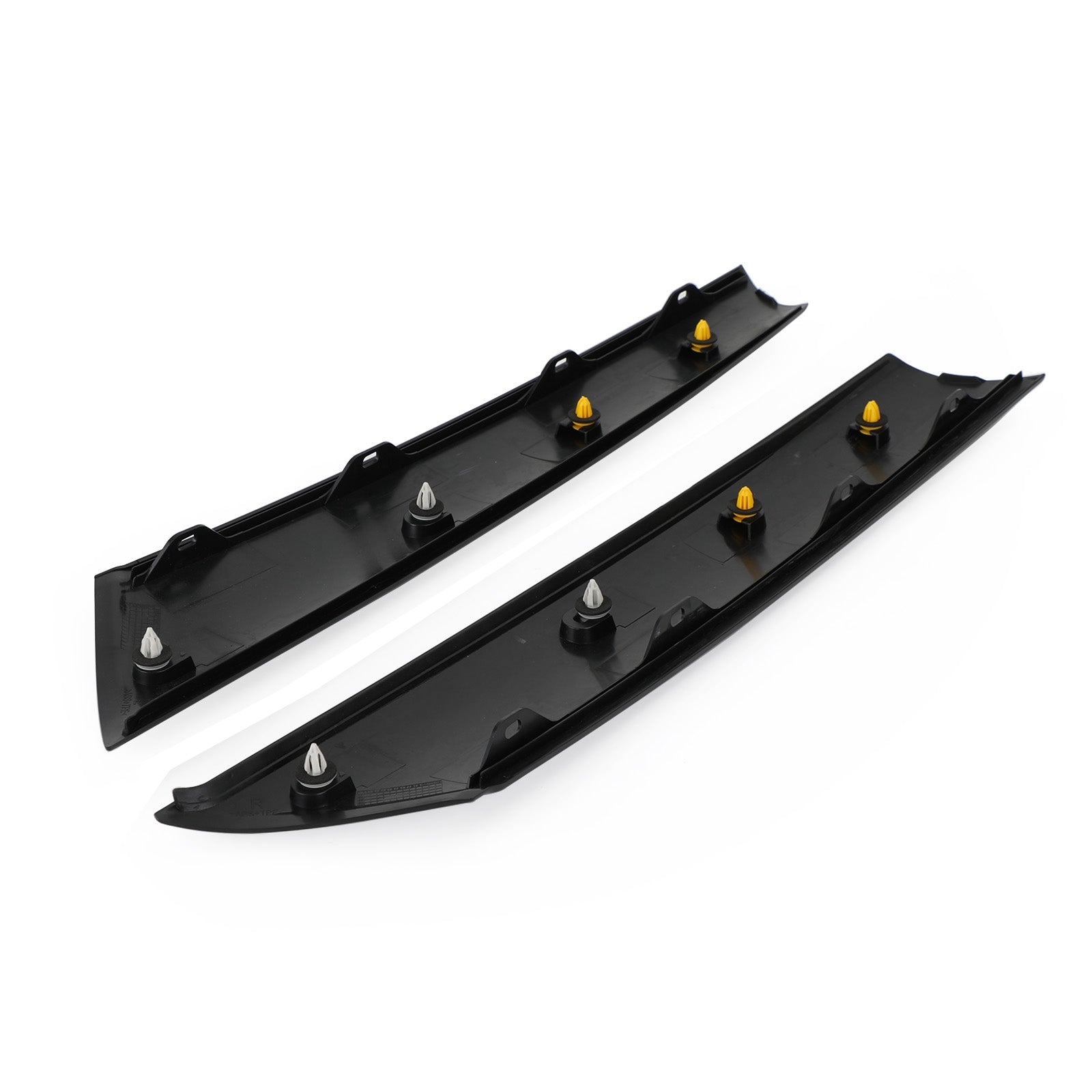 2009-2015 MINI Cabrio R57 LCI Front A Pillar Black Windshield Post Trims 51137272583/84