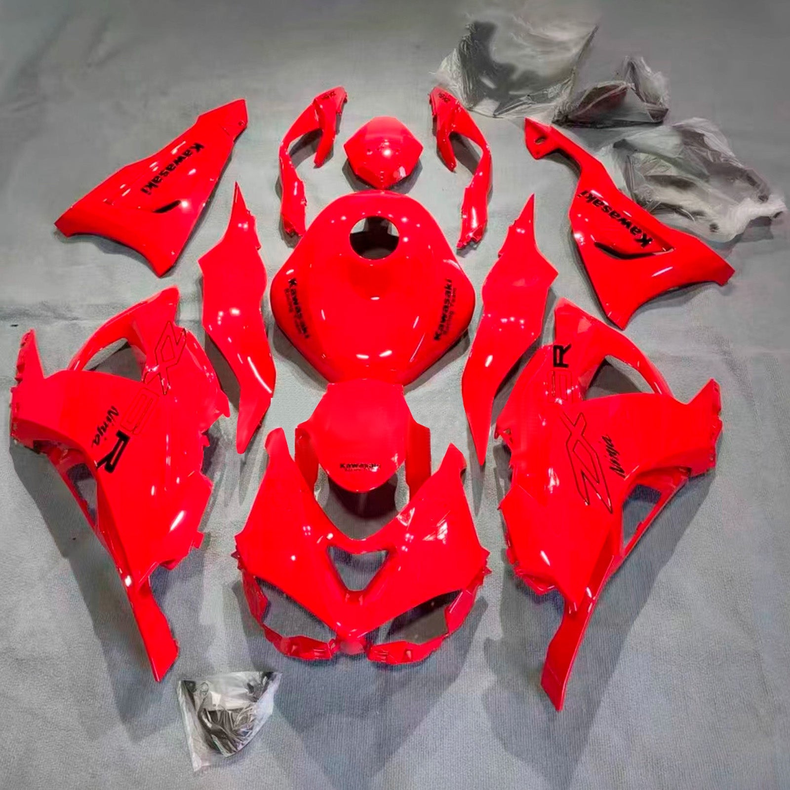Injection Fairing Kit Bodywork Plastic ABS fit For Kawasaki ZX-6R 2024-2025