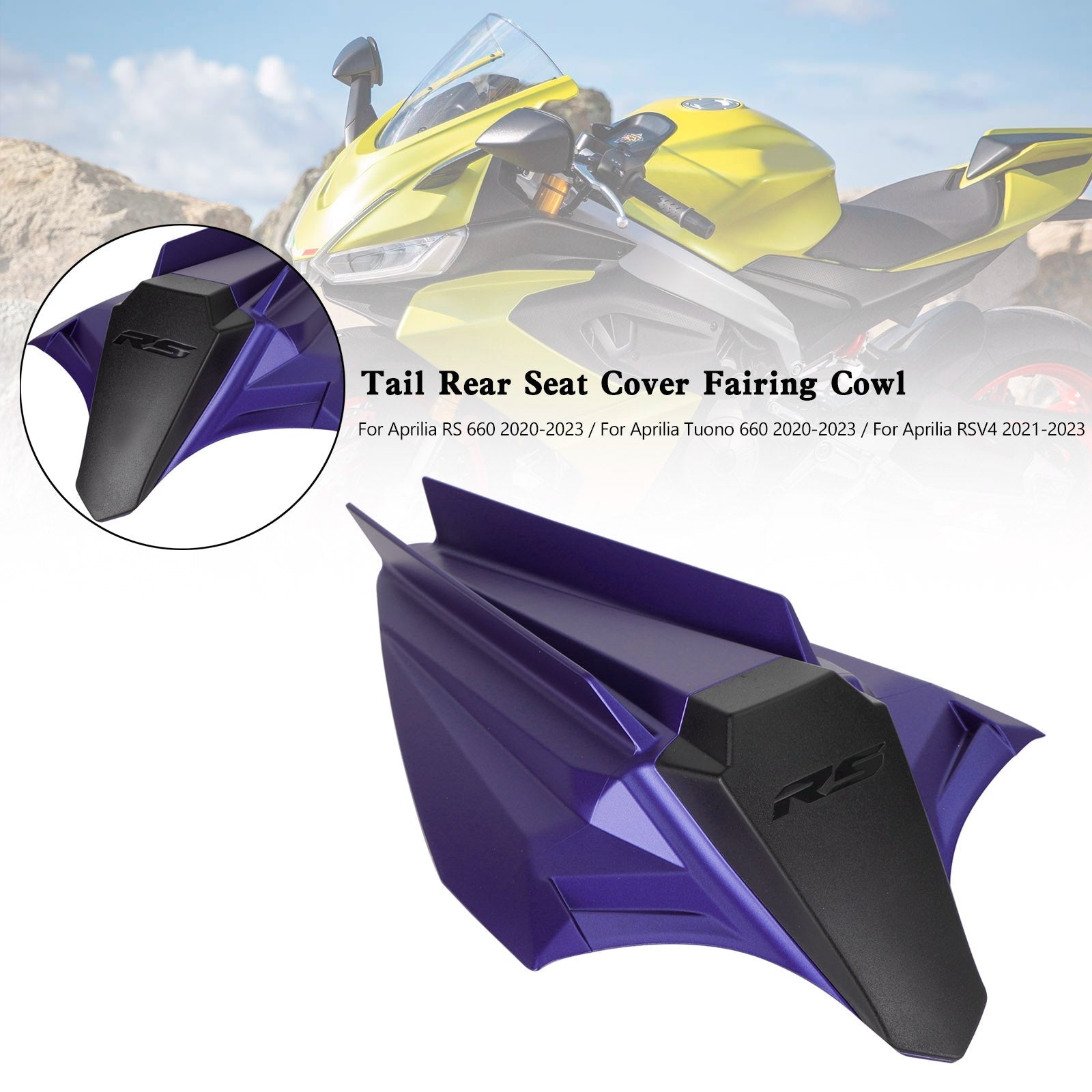 Aprilia Tuono660 RS660 2020-2024 Rear Seat Cover Fairing Cowl