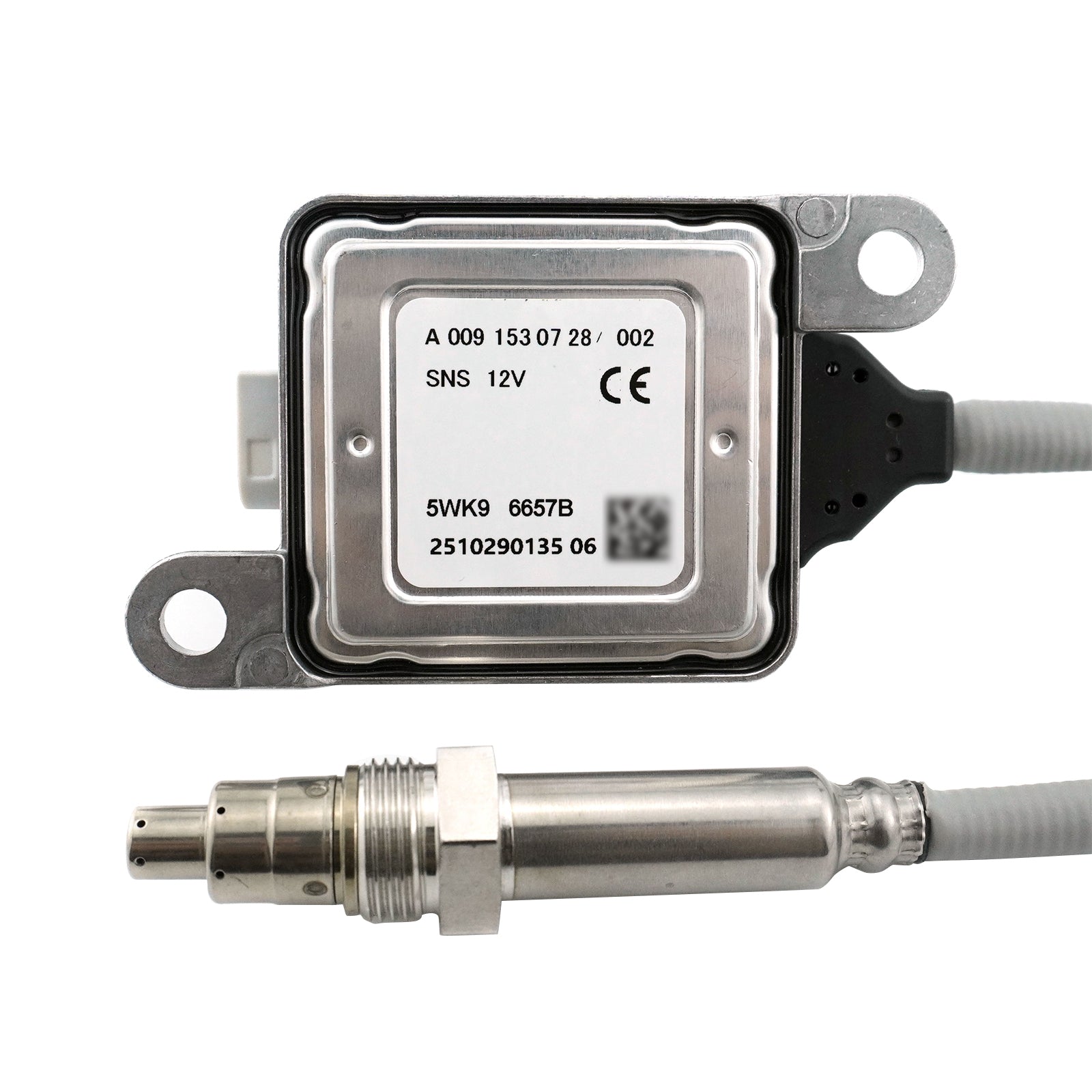 12V Nitrogen Oxide Sensor A0081531228 5WK96657B For Mercedes-Benz