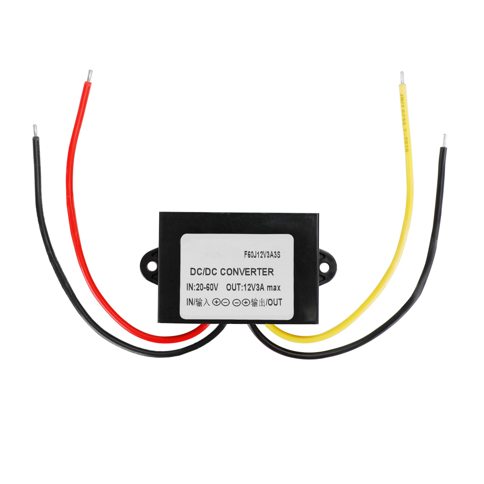 DC 20-60V To DC12V 3A 36W Converter Regulator Power Supplies Transformer