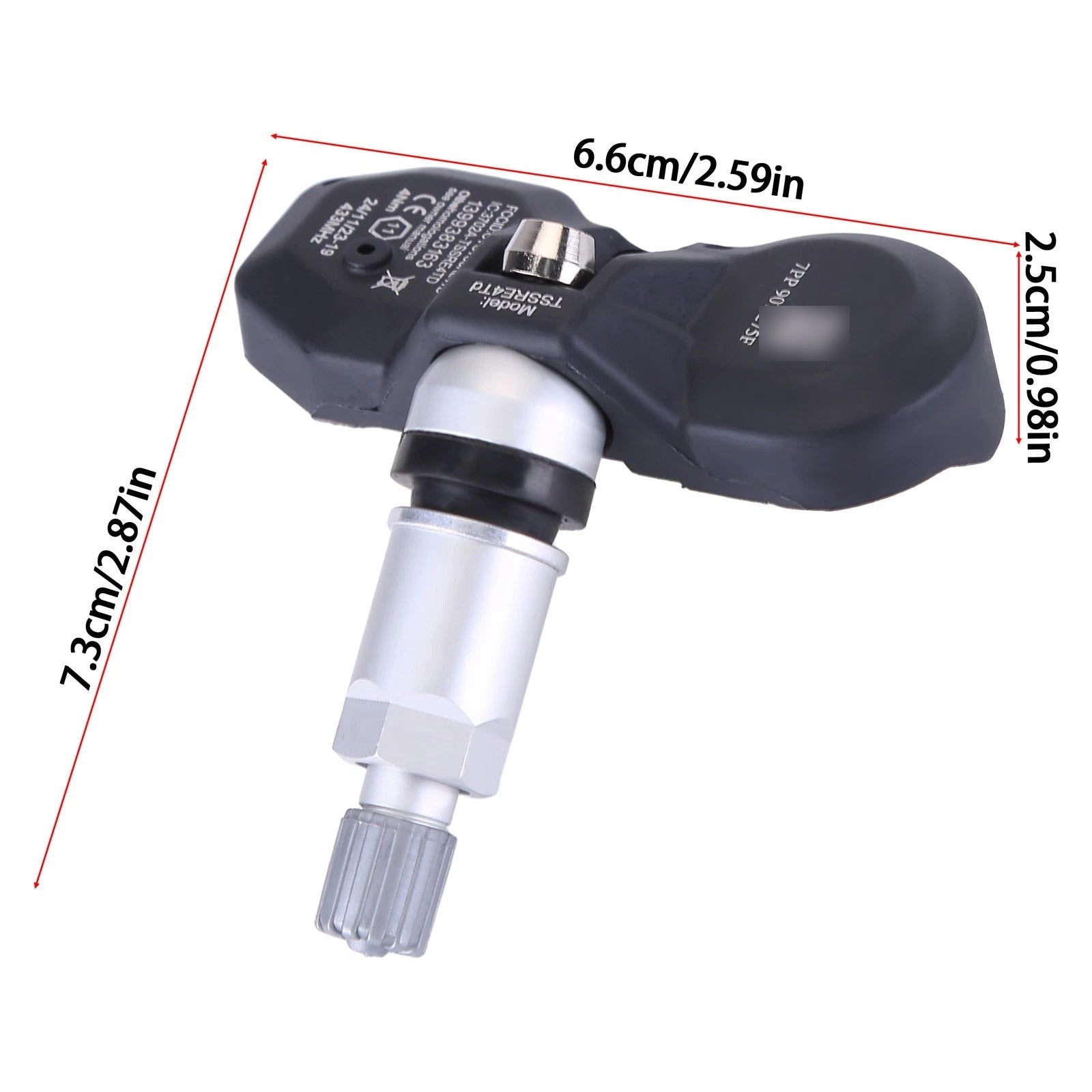 4X TPMS Tire Pressure Sensor For Audi A4 A6 A8 Q7 R8 Porsche Ferrari 7PP907275F