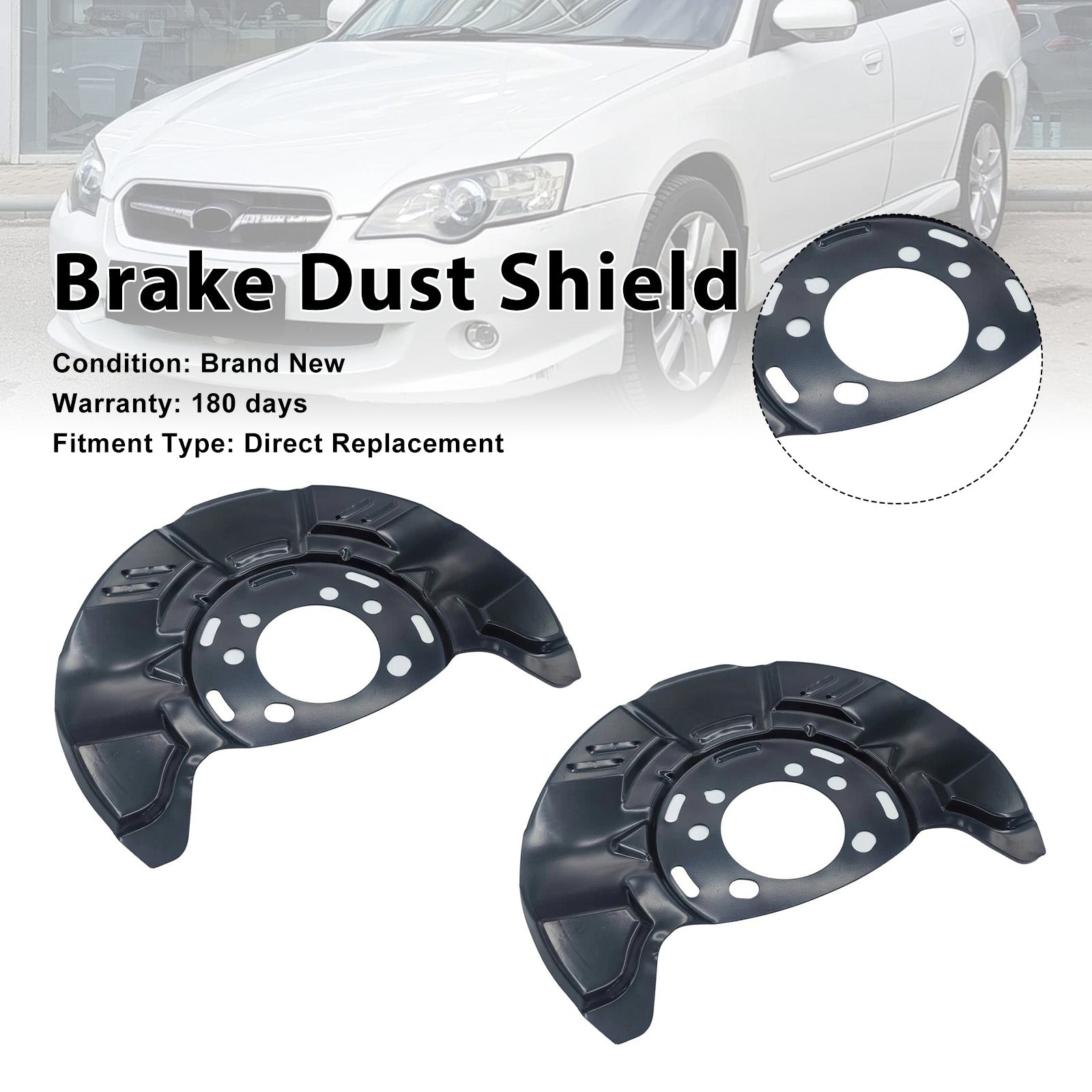 2005-2014 Subaru Outback Brake Dust Shield Backing Plate 26290AG02A