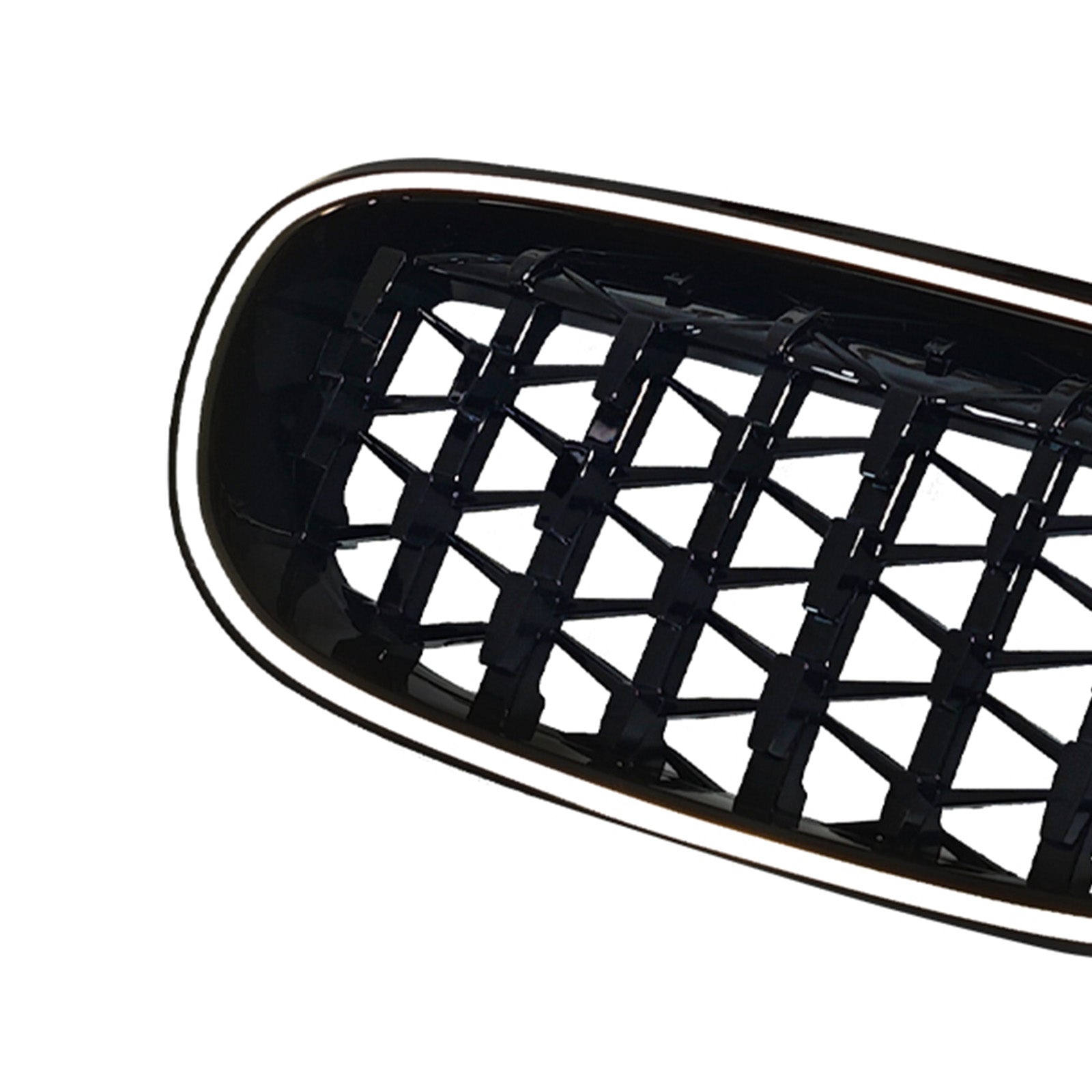 2009-2011 Fit BMW 3 Series E90/E91 LCI Diamond Front Kidney Grill Grille