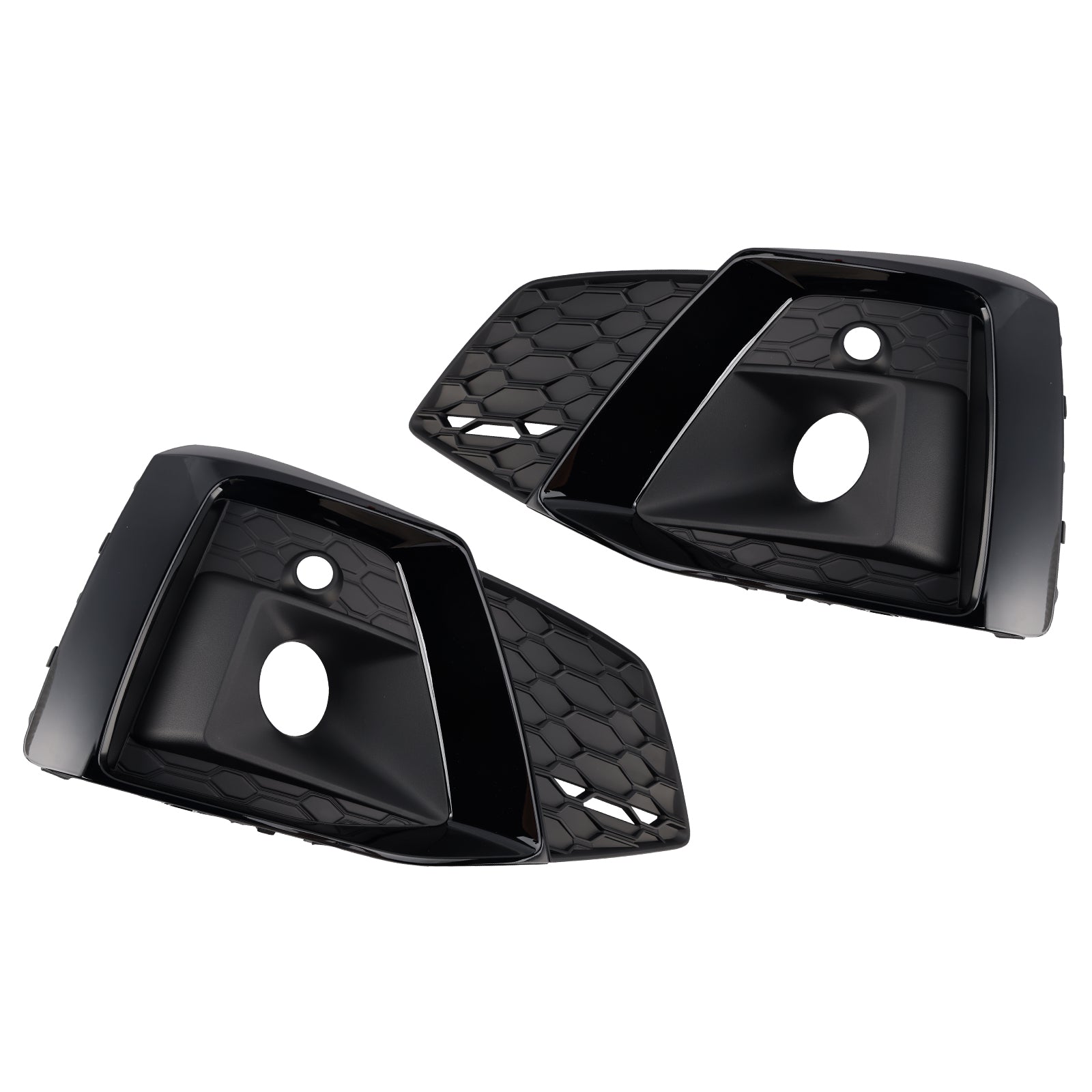 2020-2023 Audi A5 S-line S5 2PCS Front Bumper Fog Light Cover Grille 8W6807682T3Q7