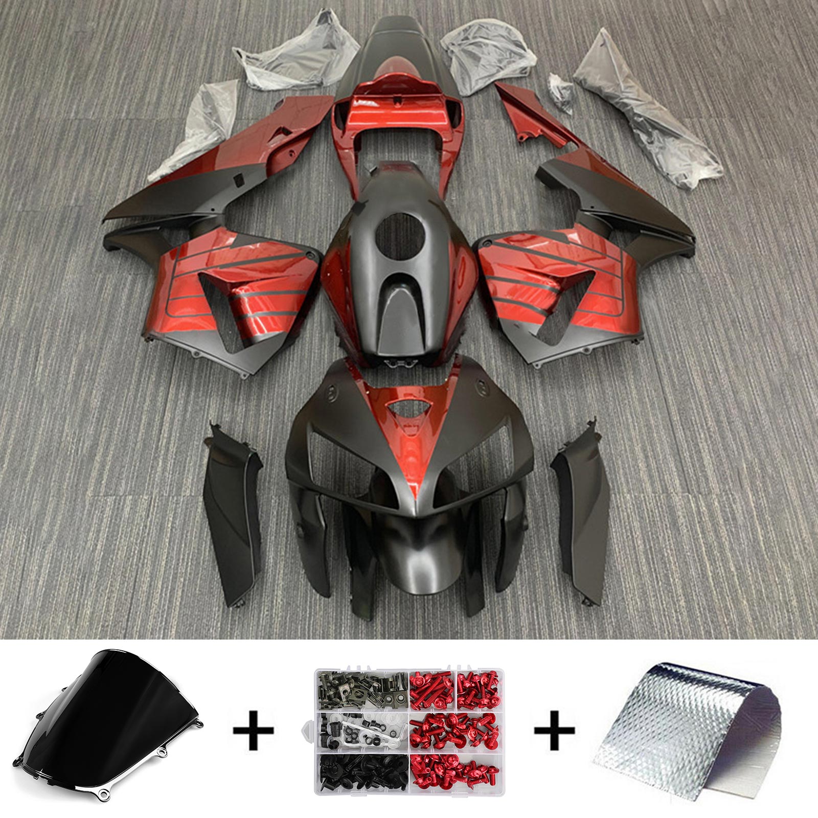 2005-2006 Honda CBR600RR F5 Fairing Kit Bodywork Plastic ABS