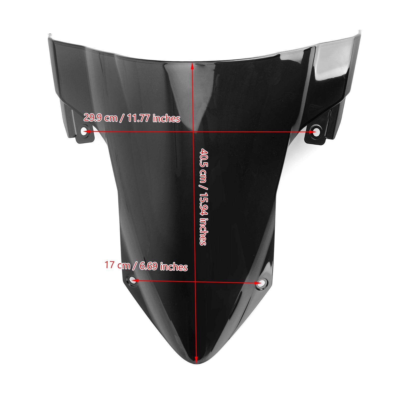 Windshield WindScreen for BMW S1000RR 2019-2022 Black