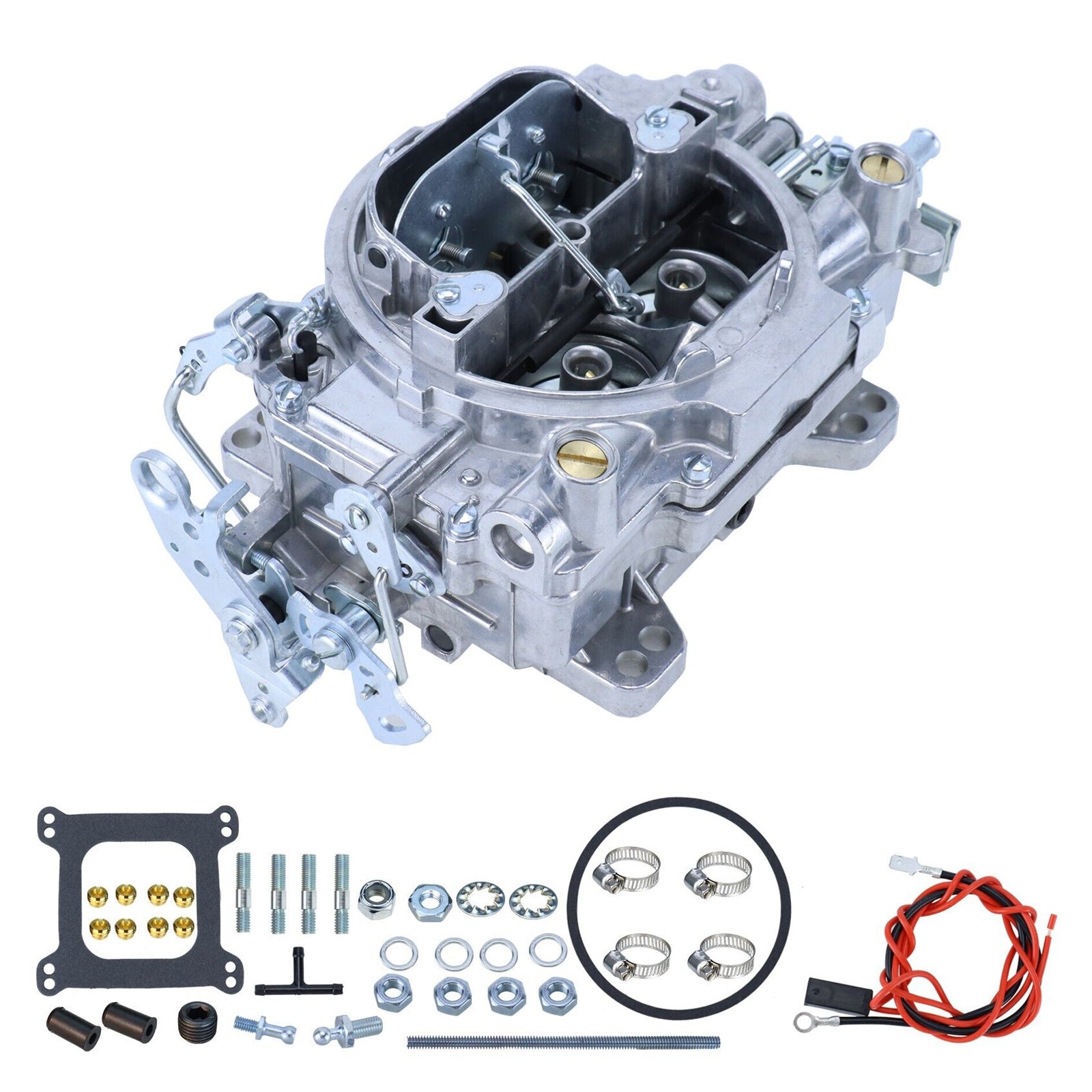 Manual Choke Edelbrock 4 Barrel Carburetor 1404 500 CFM