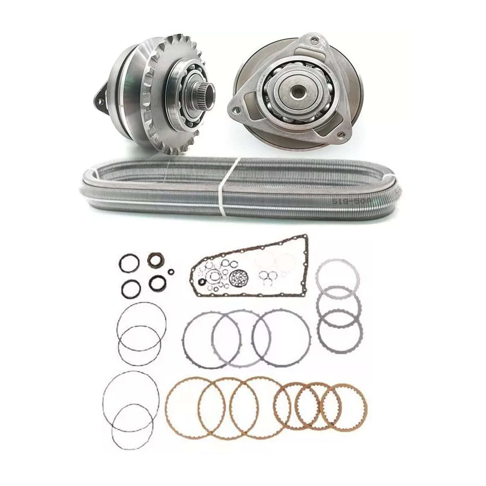 2017 Sentra 1.6l RE0F10E JF017E CVT Transmission Master Rebuild Kit W/Chain Belt 27 T