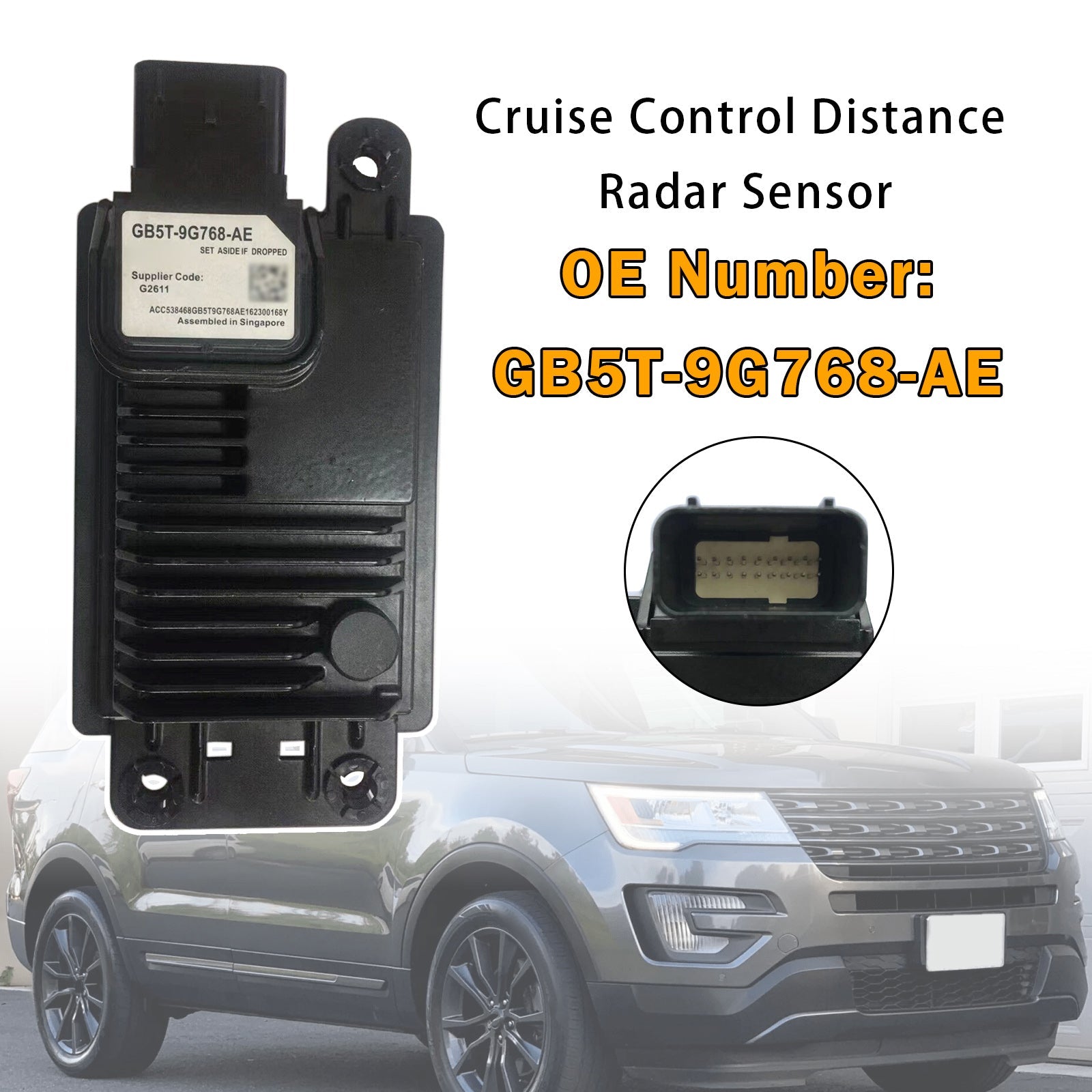 2003-2019 For Ford Explorer Adaptive Cruise Control Sensor Radar Assist GB5T-9G768-AE
