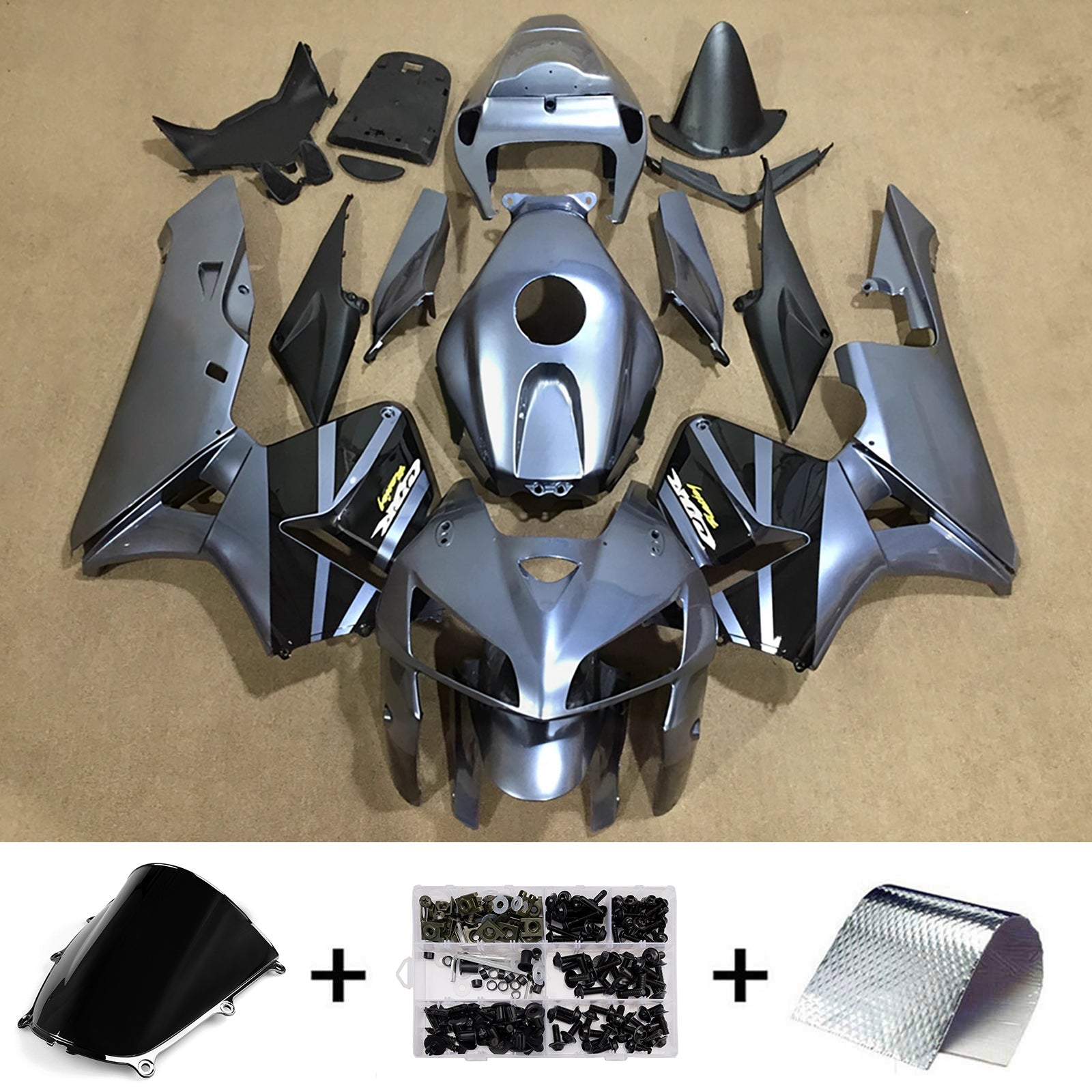 Injection Fairing Kit Bodywork Plastic ABS For Honda CBR600RR 2005-2006 F5