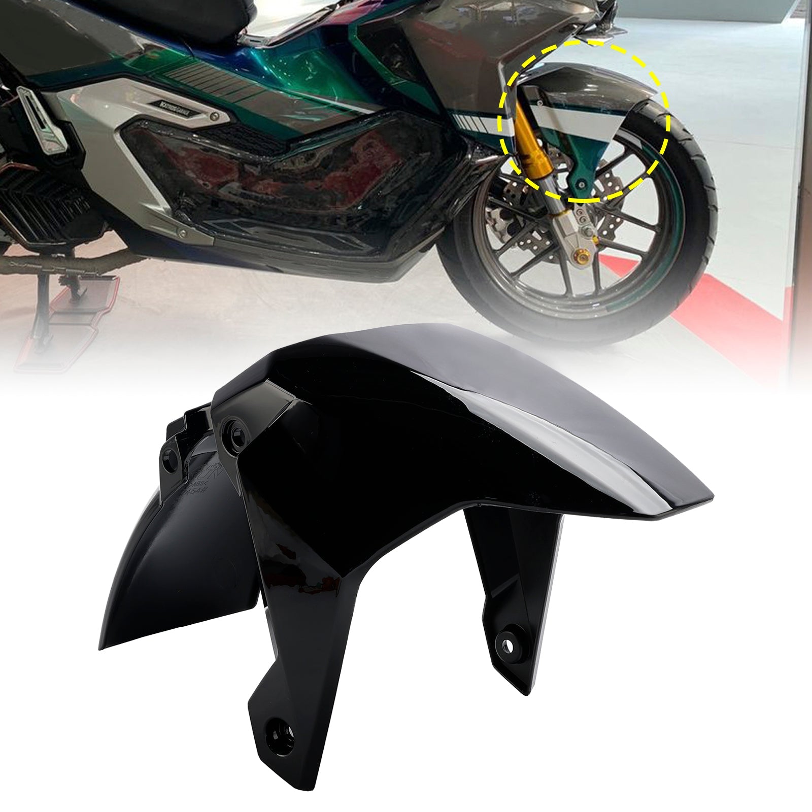2023-2024 Honda ADV 160 Front Fender Mudguard Fairing Cowl