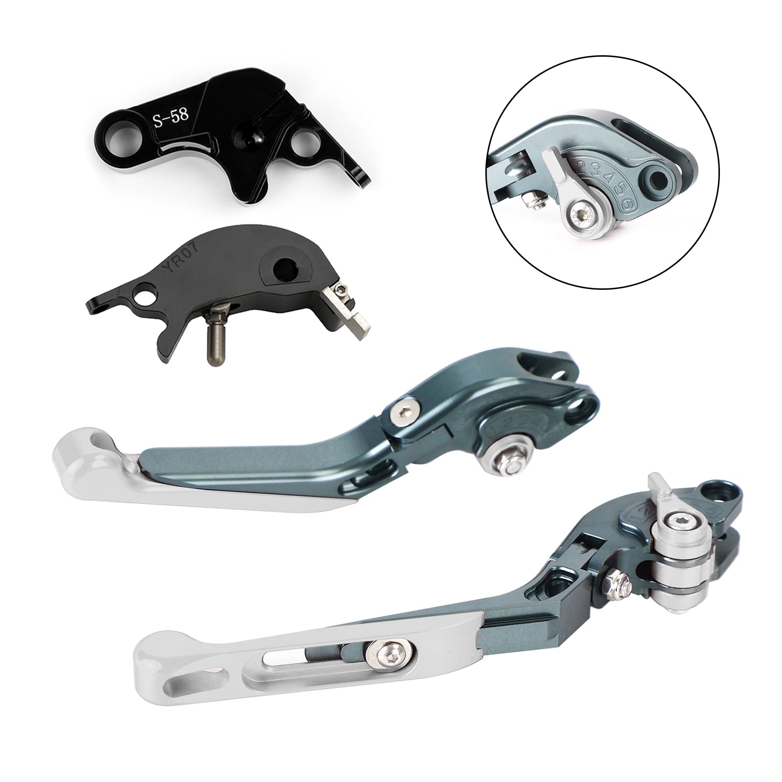 2022-2023 YAMAHA YZF R7 MT-10/SP FZ-10/SP Adjustable Clutch Brake Lever