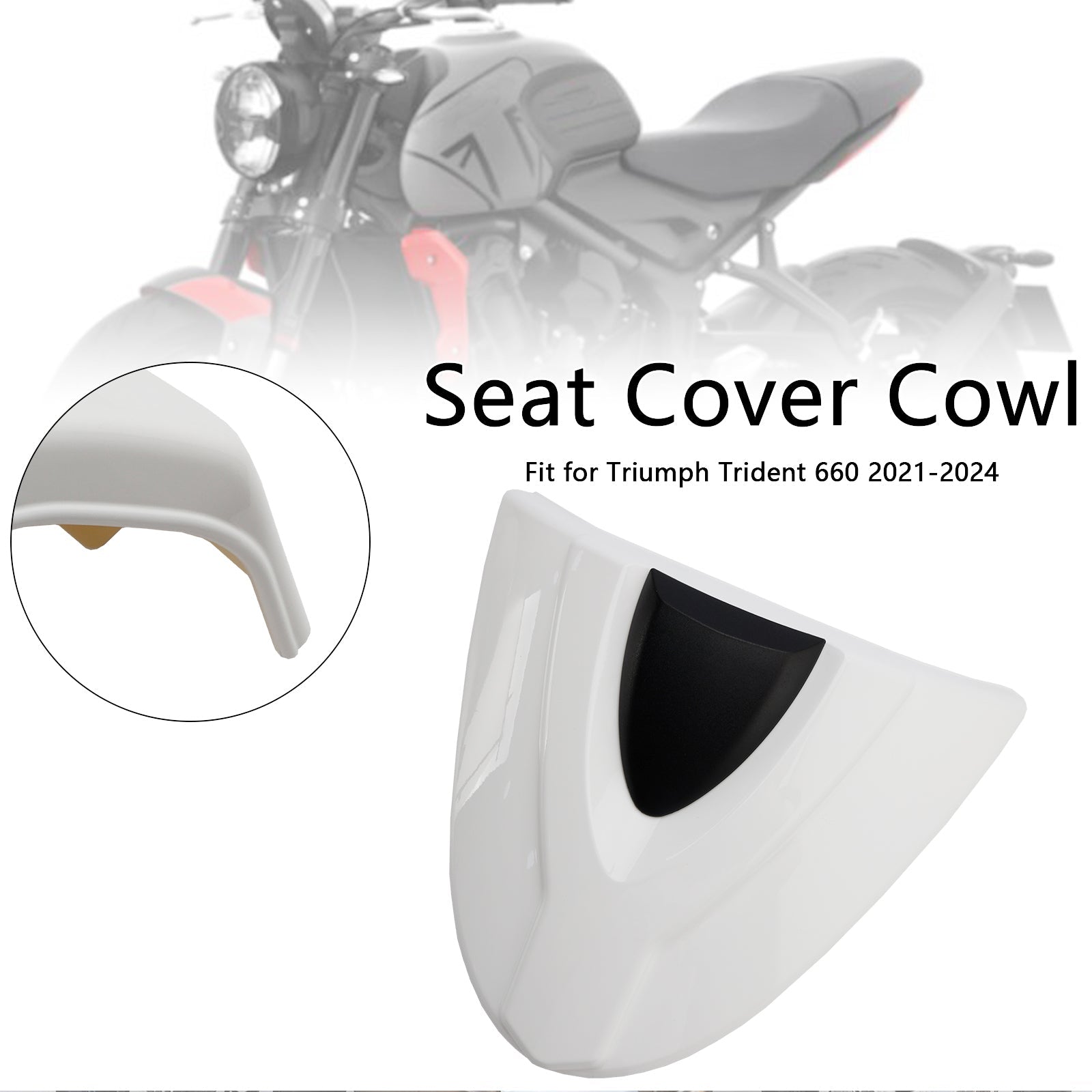 2021-2024 Trident 660 Tail Rear Seat Cover Fairing Cowl