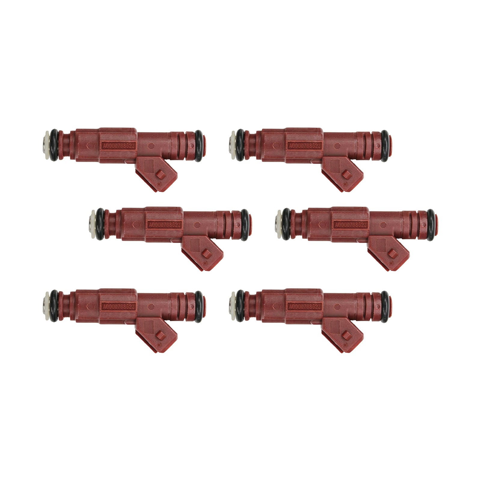 1994-1997 For Mercedes-Benz SL320 3.2 6Pcs Fuel Injector 0280155757 A0000788623