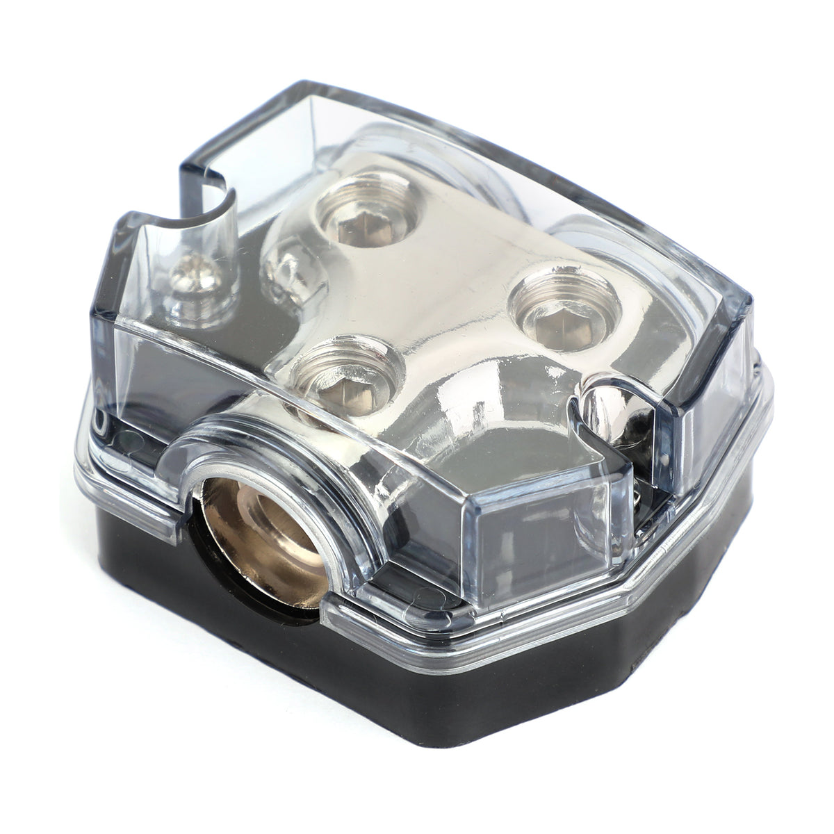 2pcs Distribution Block 1x0 In 2x0 GA Out Splitter Fusebox