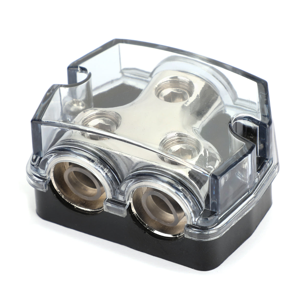 2pcs Distribution Block 1x0 In 2x0 GA Out Splitter Fusebox