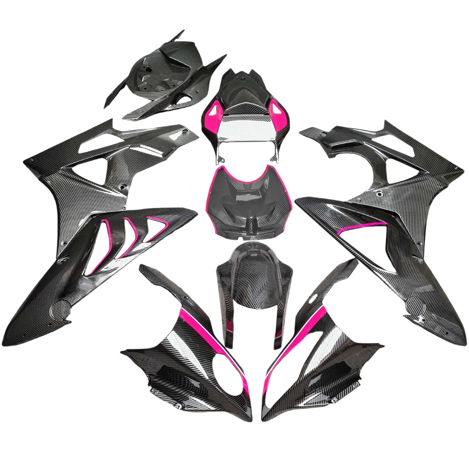 2009-2014 BMW S1000RR Injection Fairing Kit Bodywork Plastic ABS