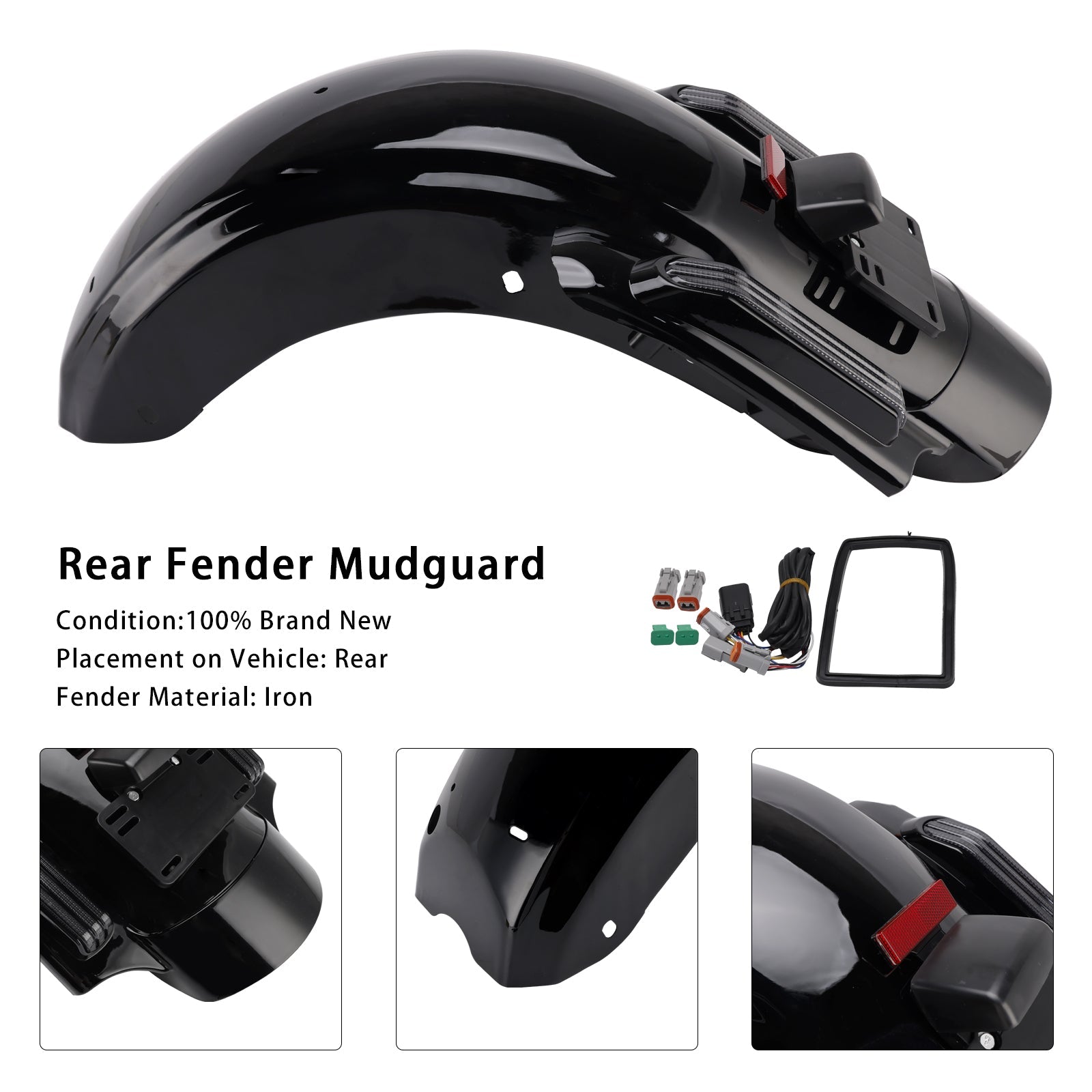 2023-2025 Harley Touring CVO Road Glide FLTRXSE FLTRXSTSE Rear Fender System
