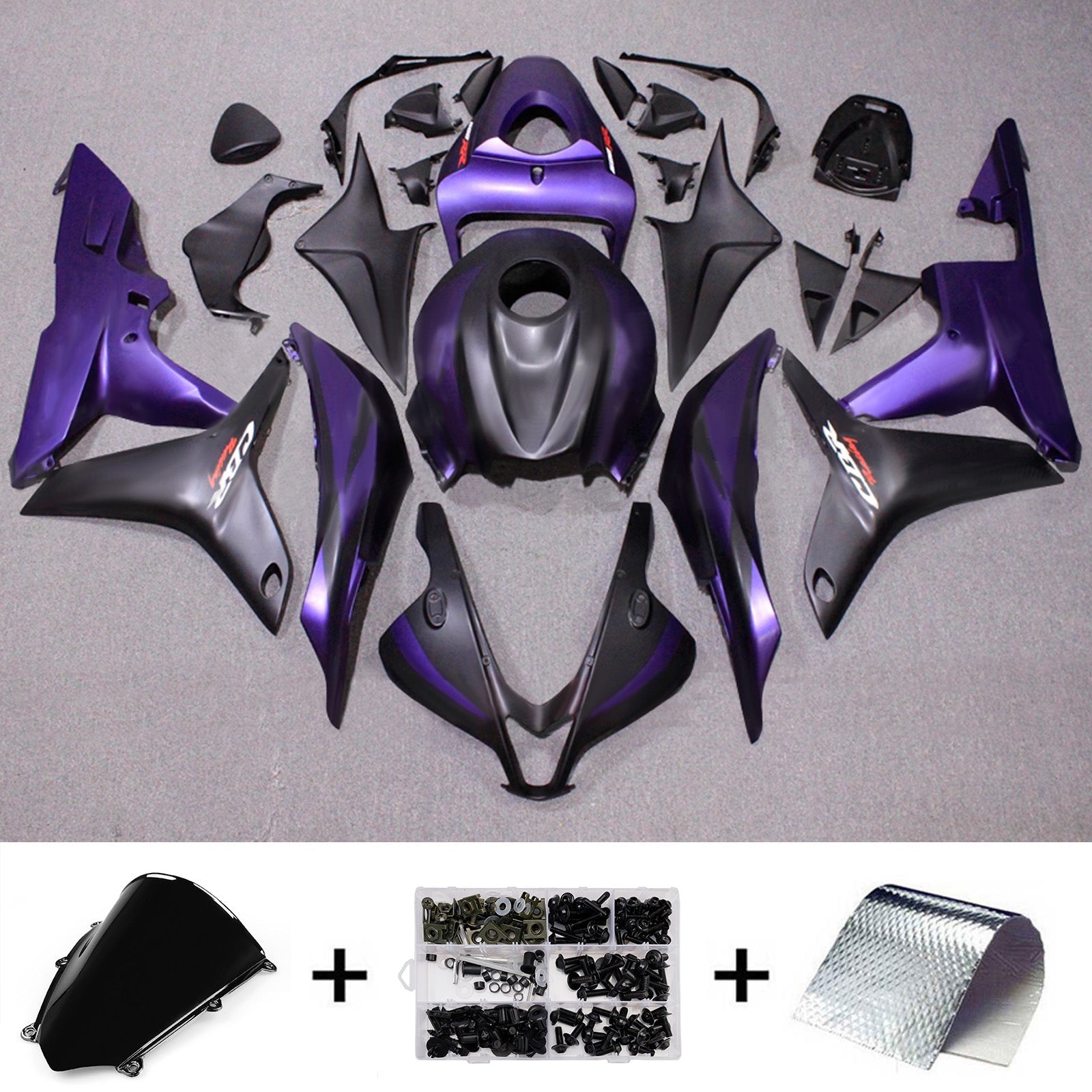 Injection Fairing Kit Bodywork Plastic ABS For Honda CBR600RR 2007-2008 F5