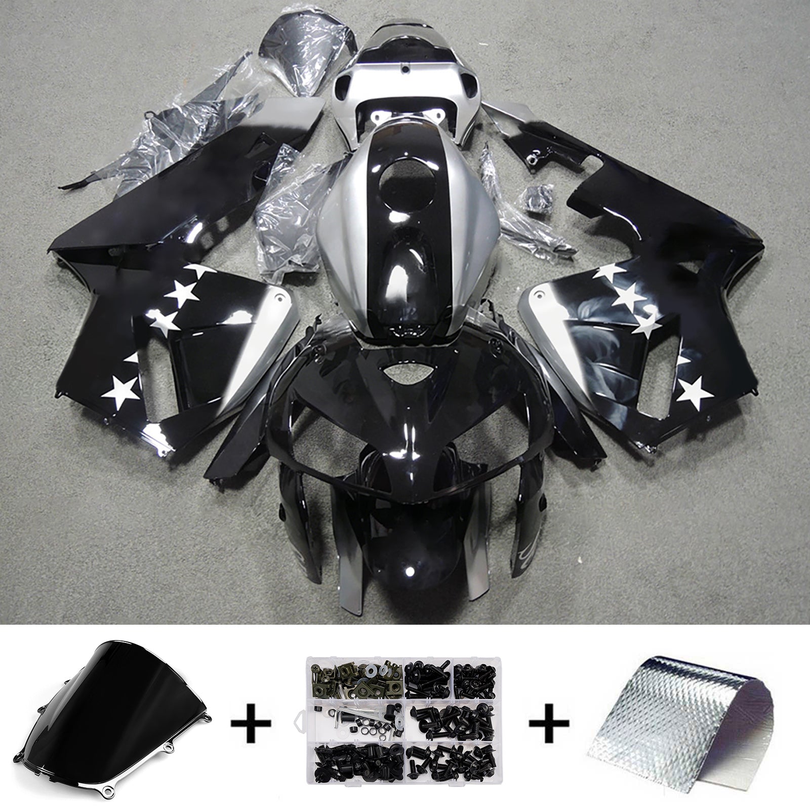 Injection Fairing Kit Bodywork Plastic ABS For Honda CBR600RR 2005-2006 F5