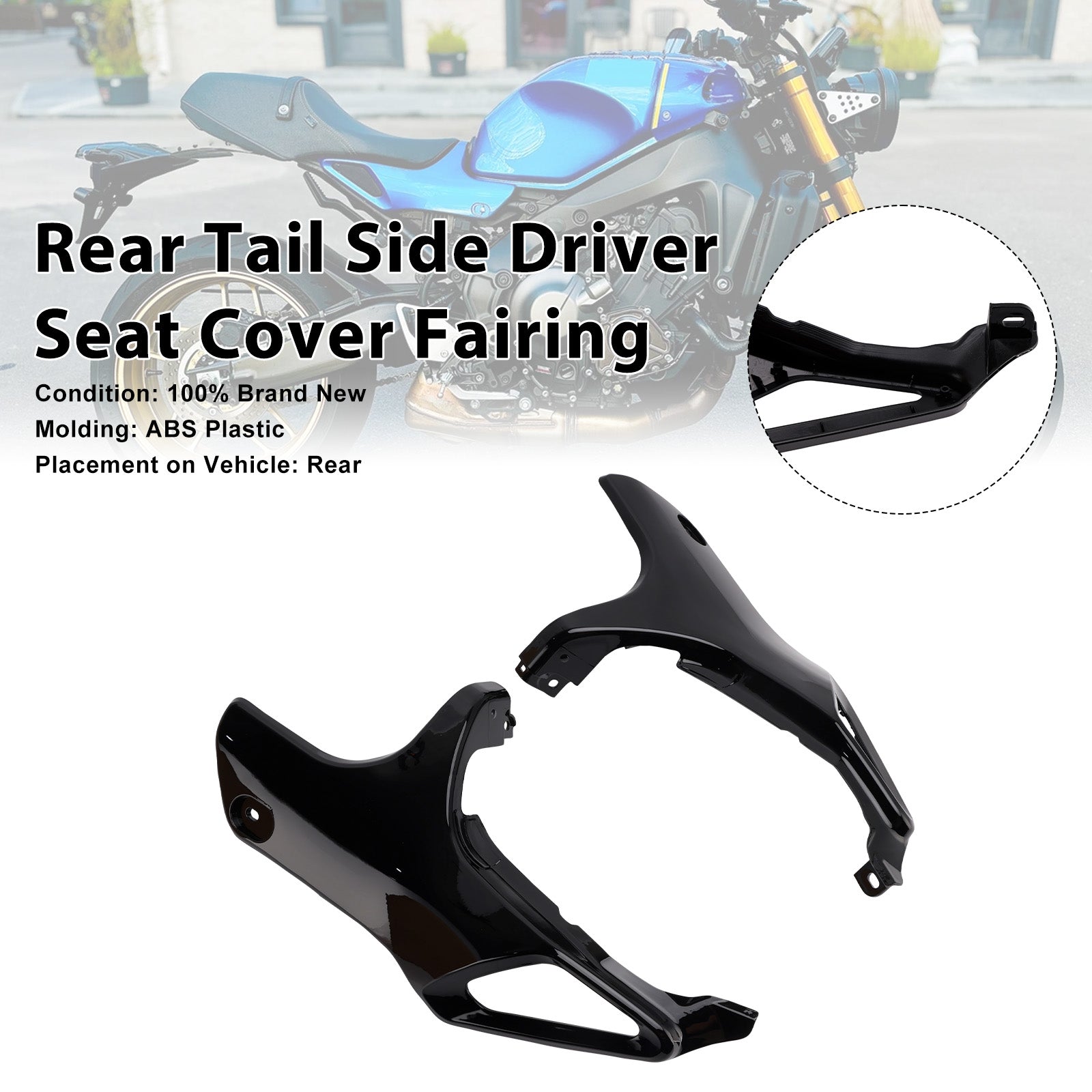 2022-2026 For Yamaha XSR900 Side Seat Fairing Panel Cowl