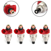 1989 MAZDA B2600 BASE EXTENDED CAB PICKUP 2-DOOR 4Pcs Fuel Injectors G609-13-250 Generic