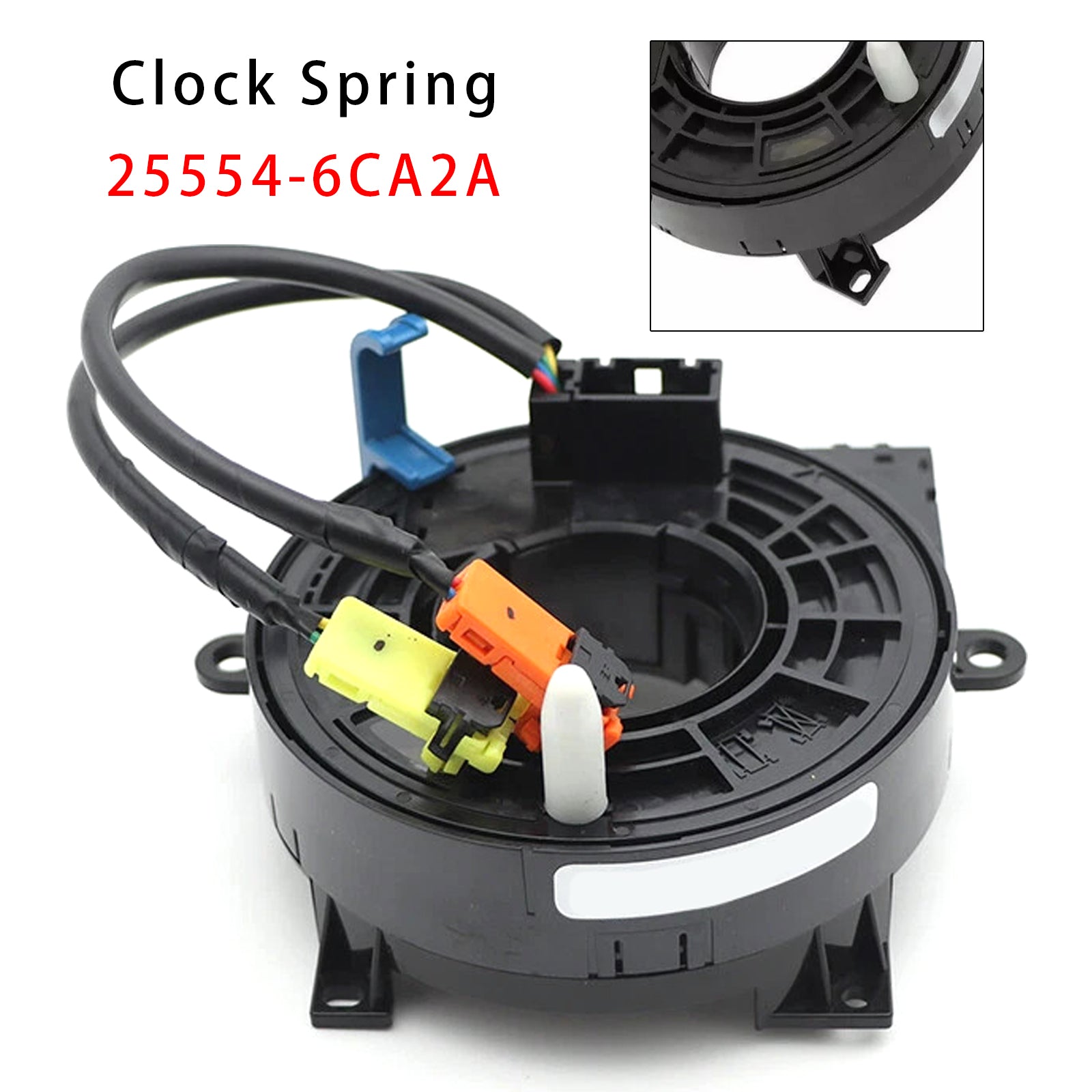 25554-6CA2A Clock Spring For Nissan Altima 2.0 2.5L 2019-2024 Kicks1.6L 18-2024