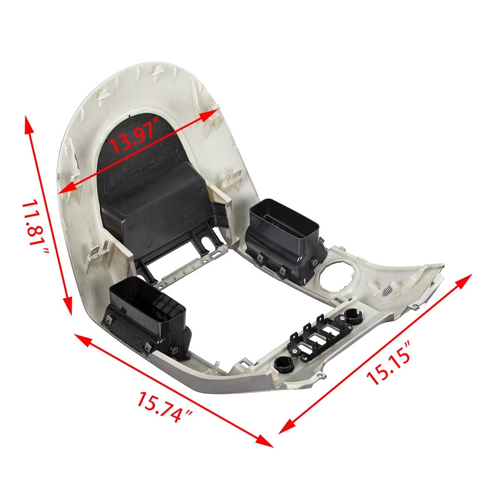 2004-2006 For Nissan Armada SE WITHOUT center speaker Center Dash Radio Bezel Instrument Panel 682577S000