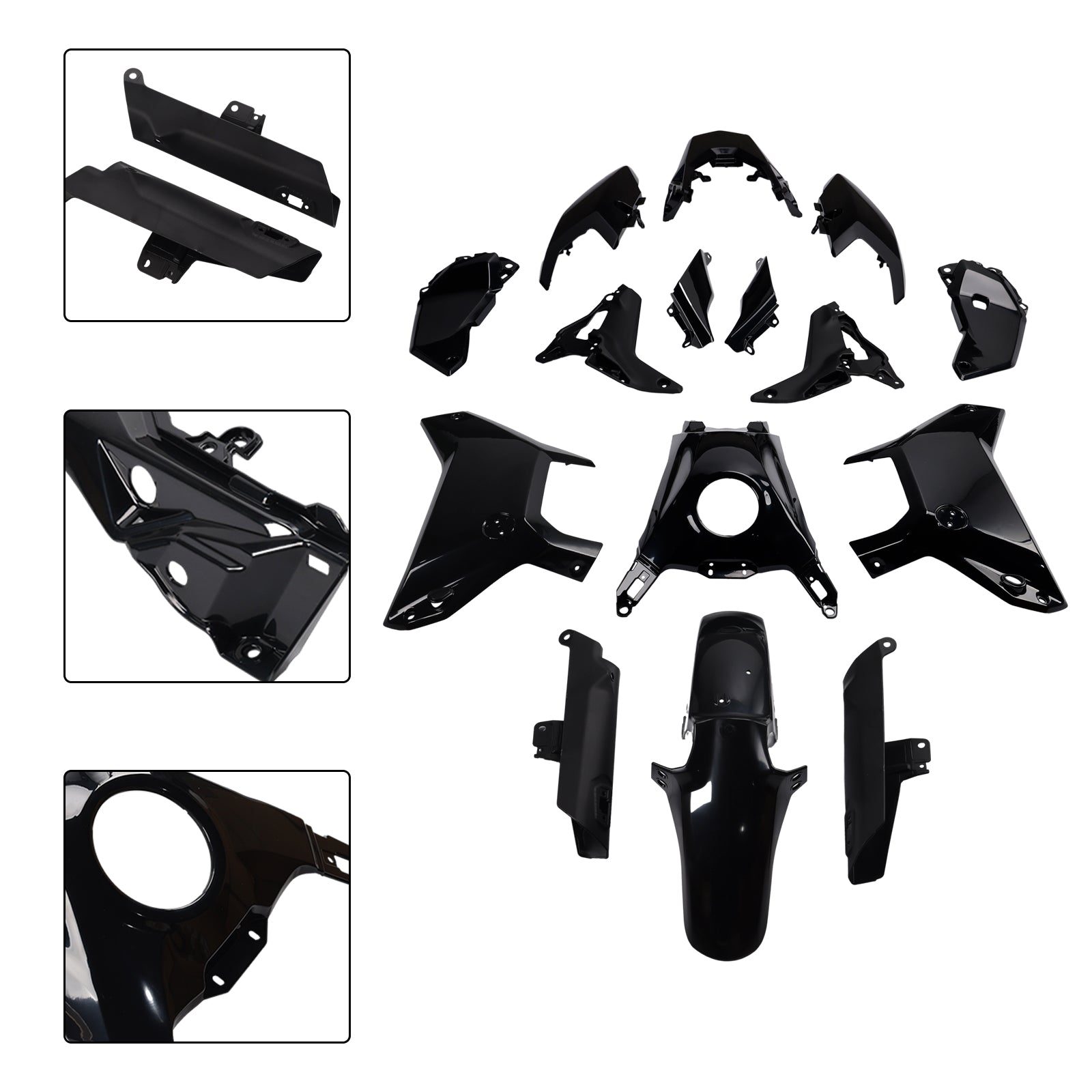 Bodywork Fairing Injection Unpainted For Yamaha Tenere 700 T700S 2025-2026