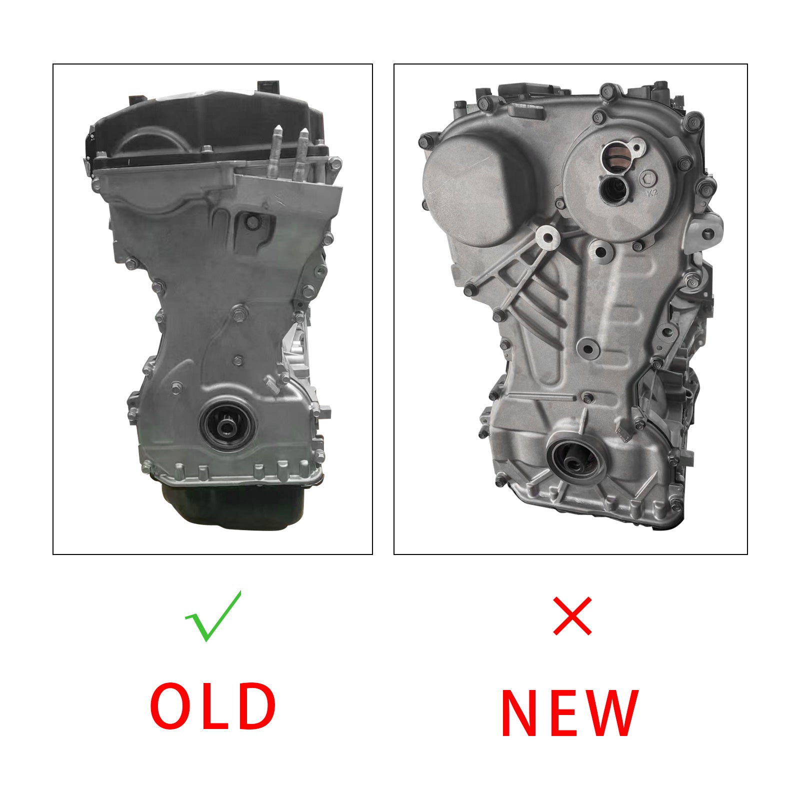2017-2018 Hyundai Santa Fe Sport 4-Door 2.4L G4KJ Engine Assembly Motor Block Old Type