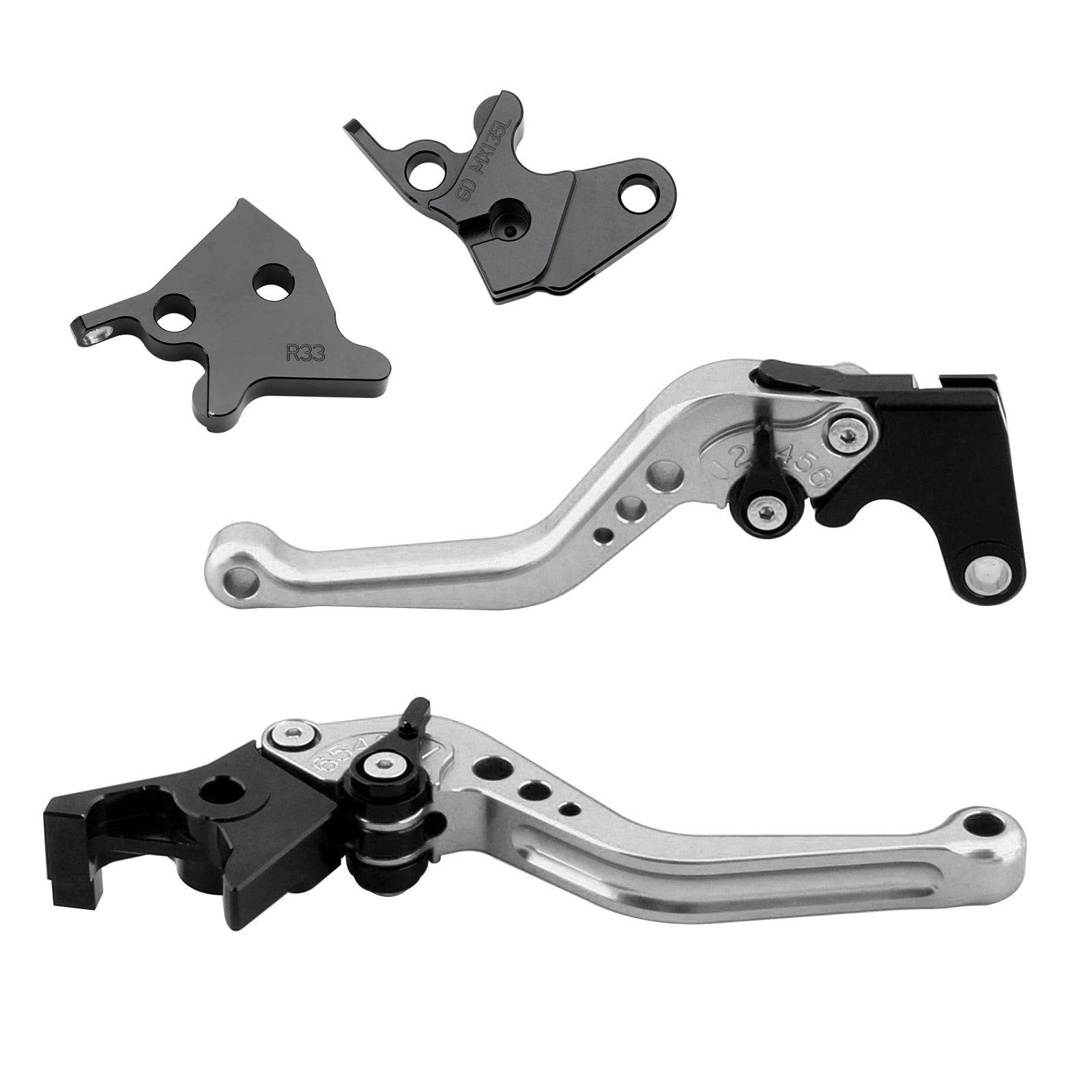 2005-2014 YAMAHA YBR125 NEW Short Clutch Brake Lever